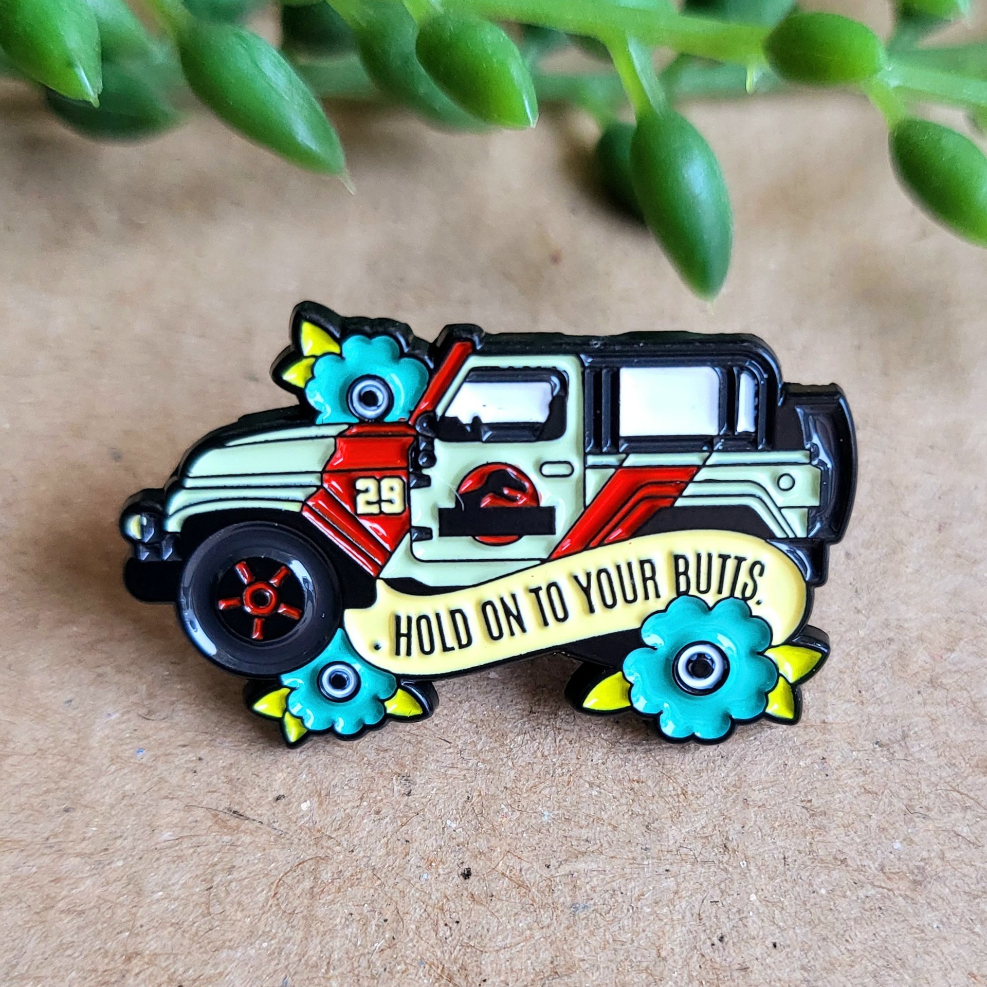 Jurassic Park Enamel Pin badge