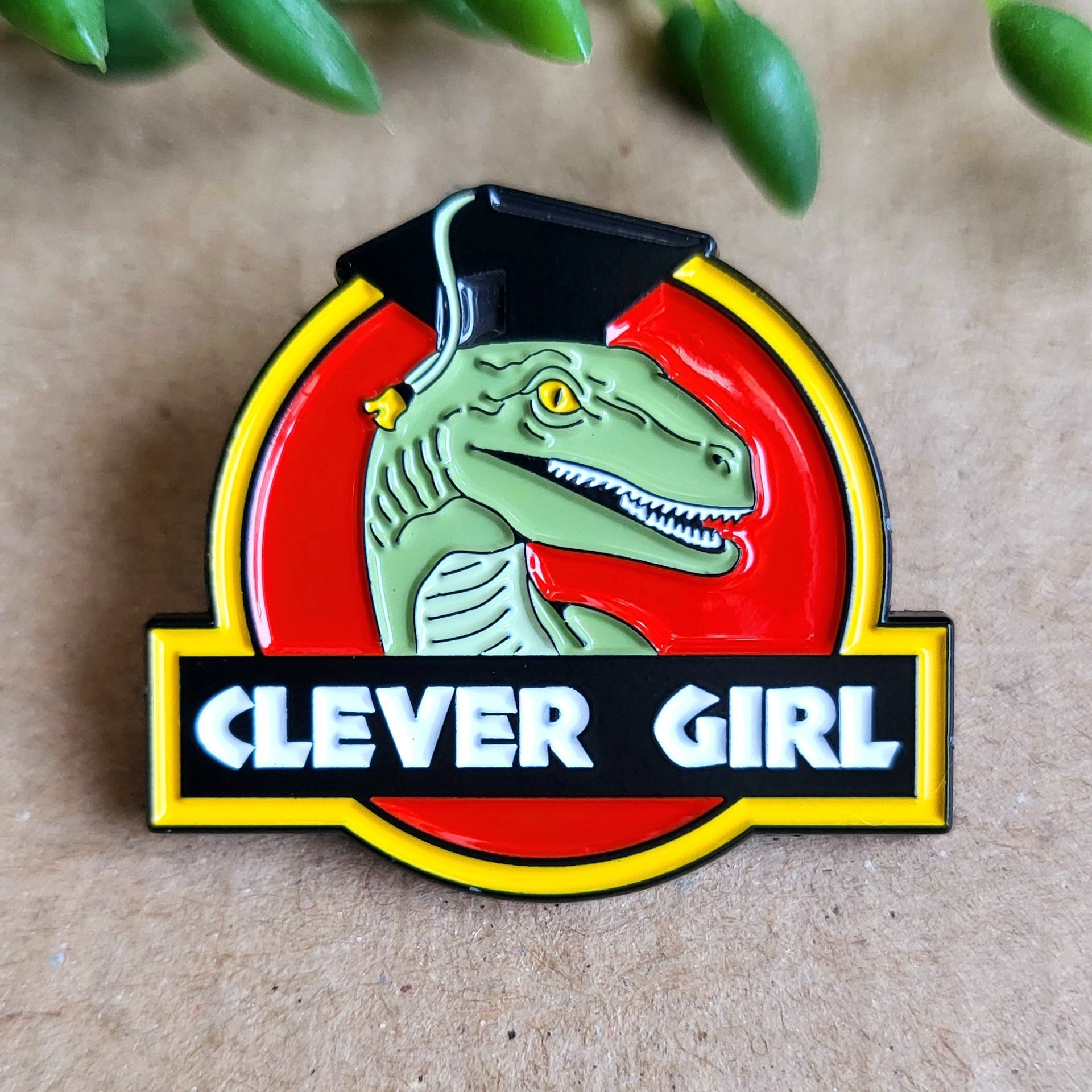 Jurassic Park Enamel Pin badge