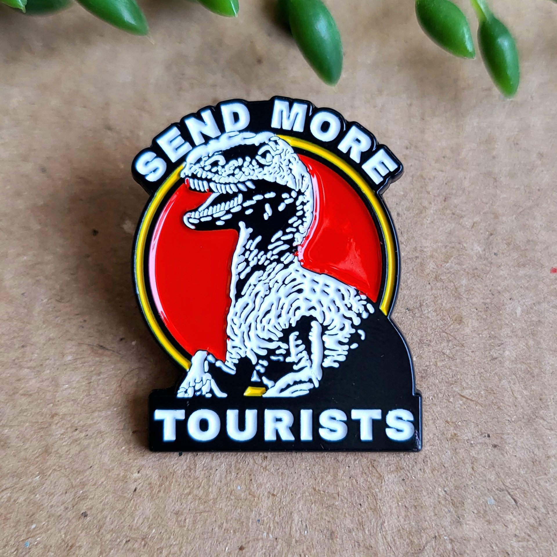 Jurassic Park Enamel Pin badge