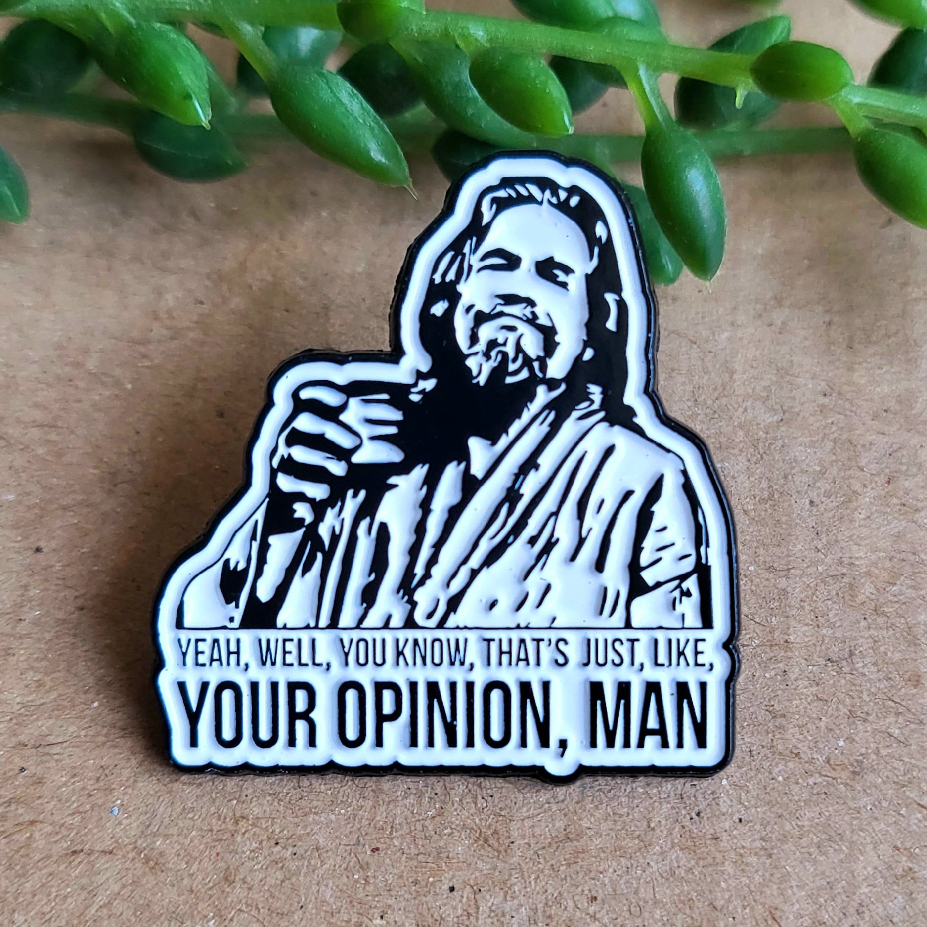 The Big Lebowski Enamel Pin