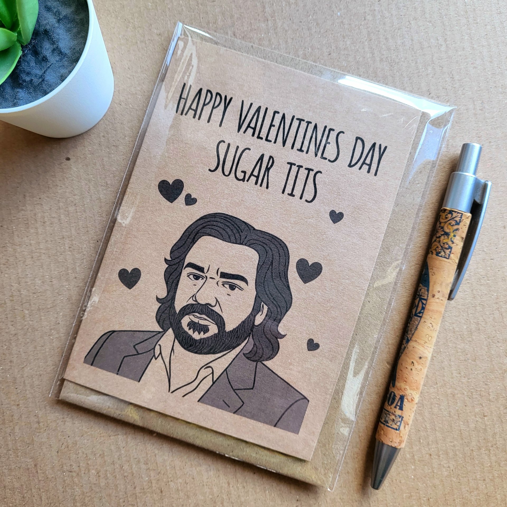 Matt Berry Valentines Card