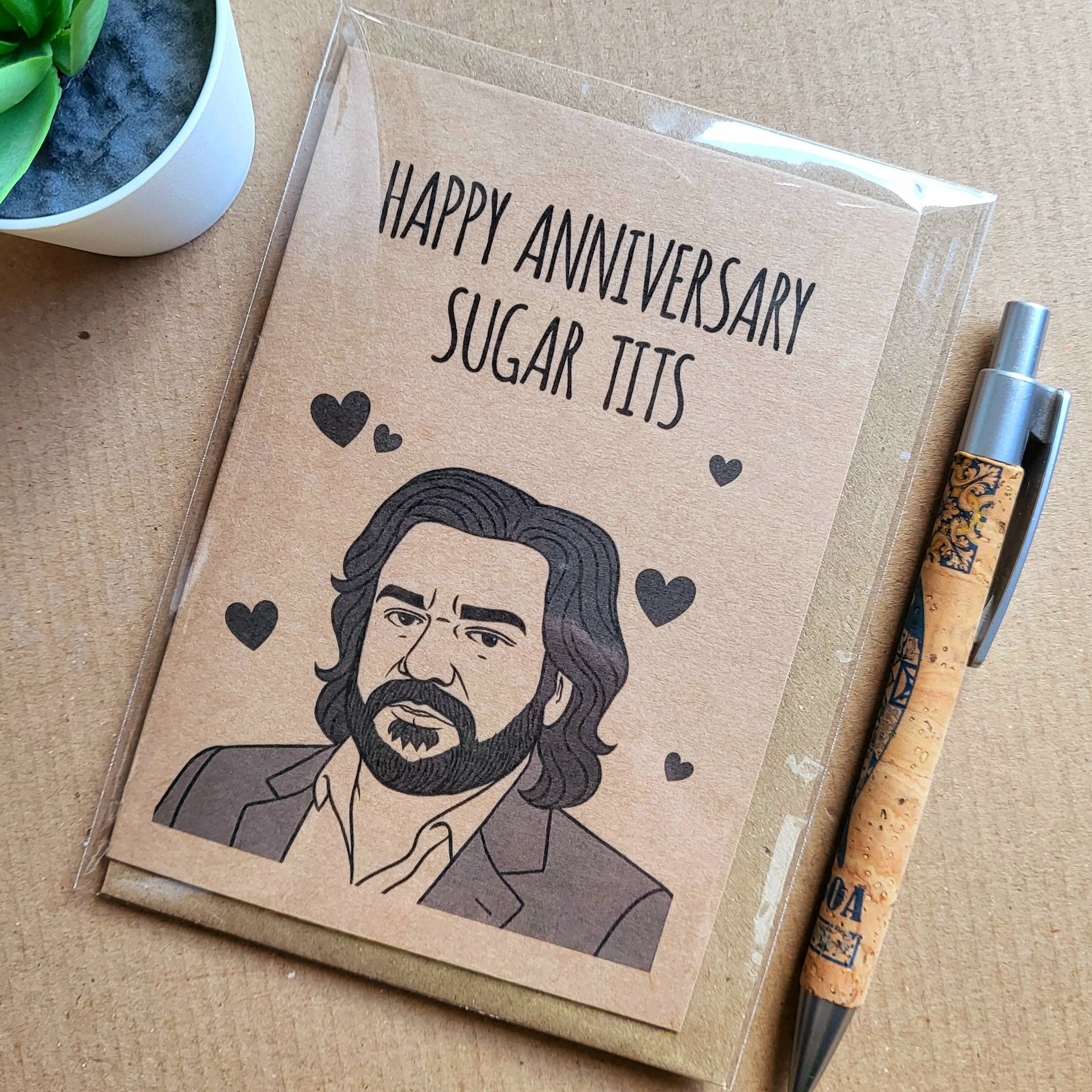 Matt Berry Anniversary Card