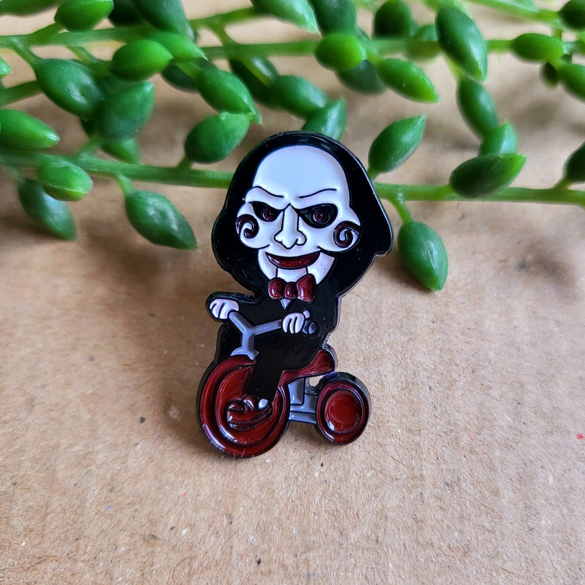 Saw Jigsaw Enamel Pin Badge