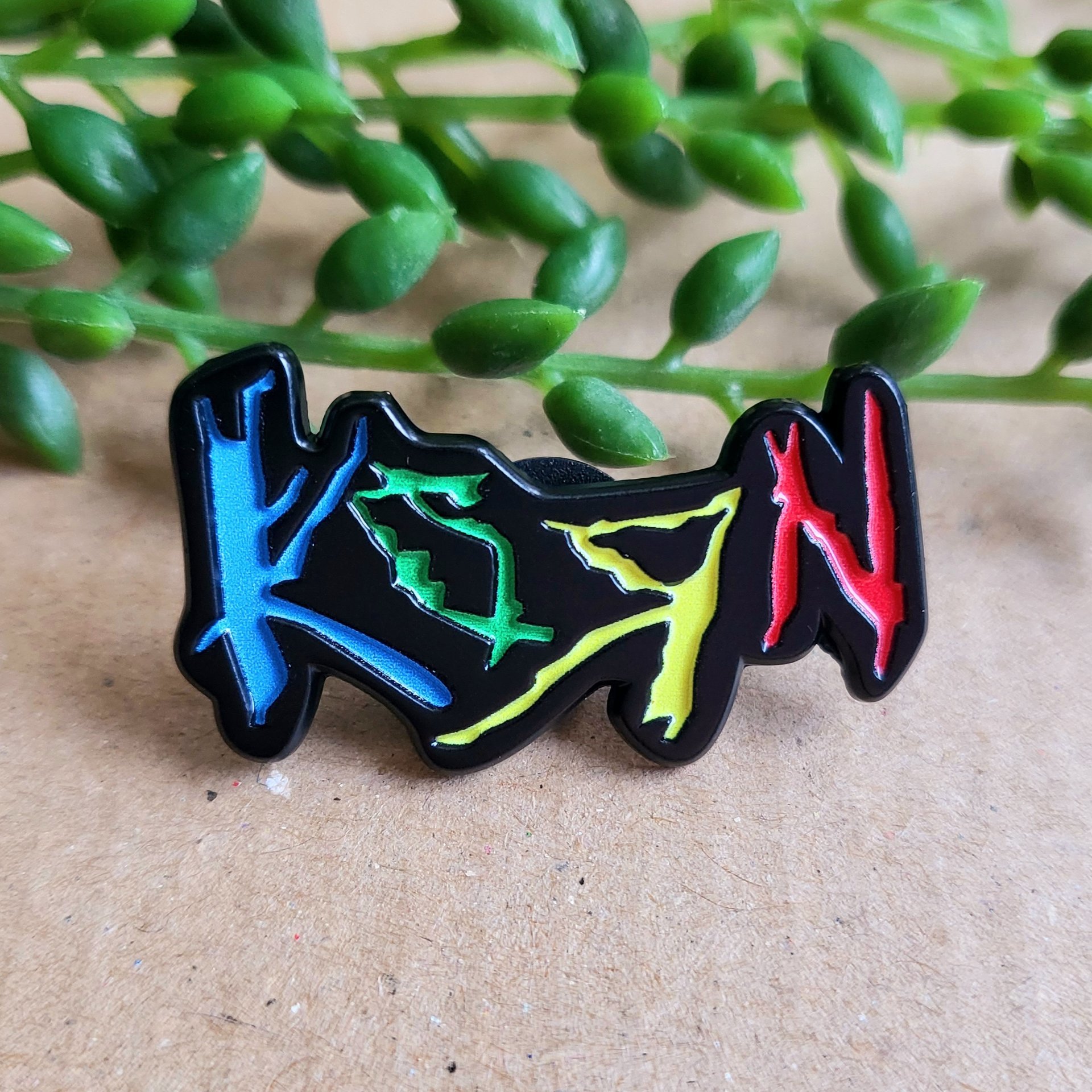 Korn Enamel Pin badge