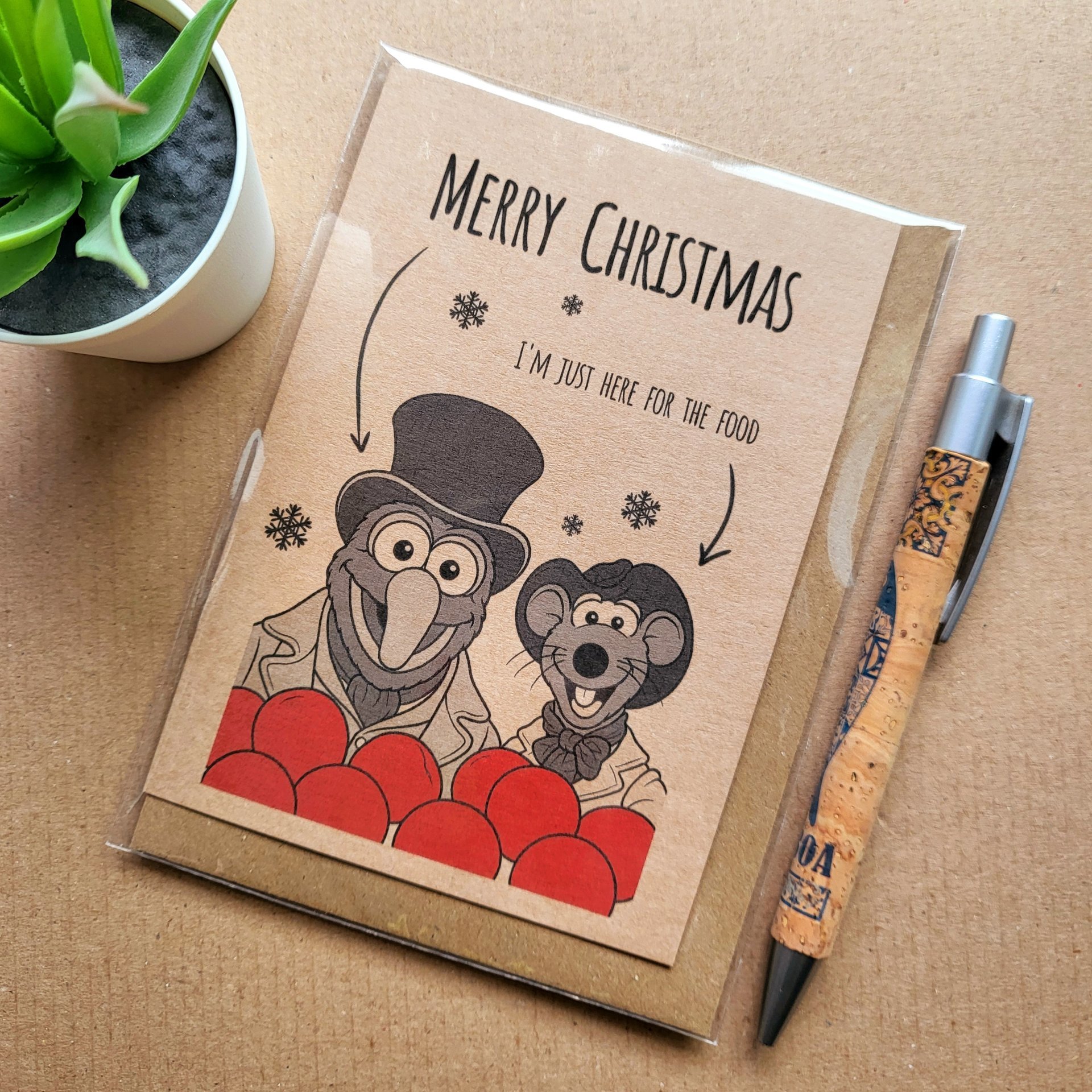 Muppets Christmas Carol Christmas Card