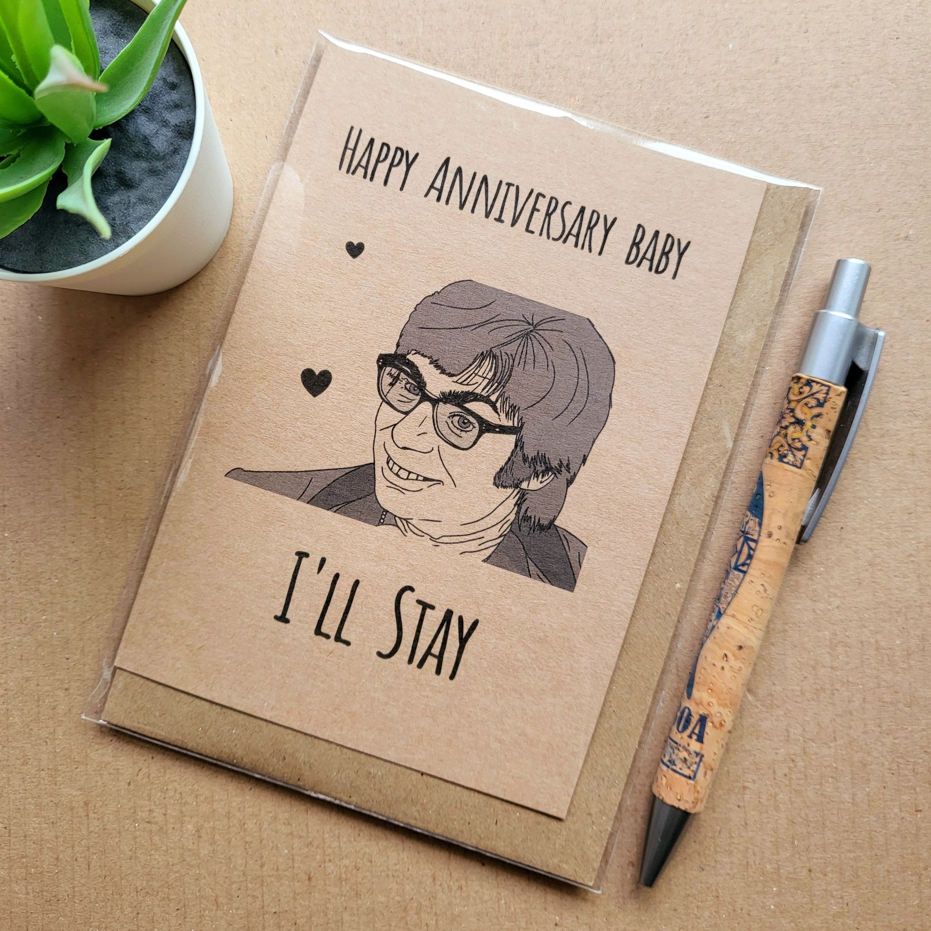 Funny Austin Powers Anniversary Card
