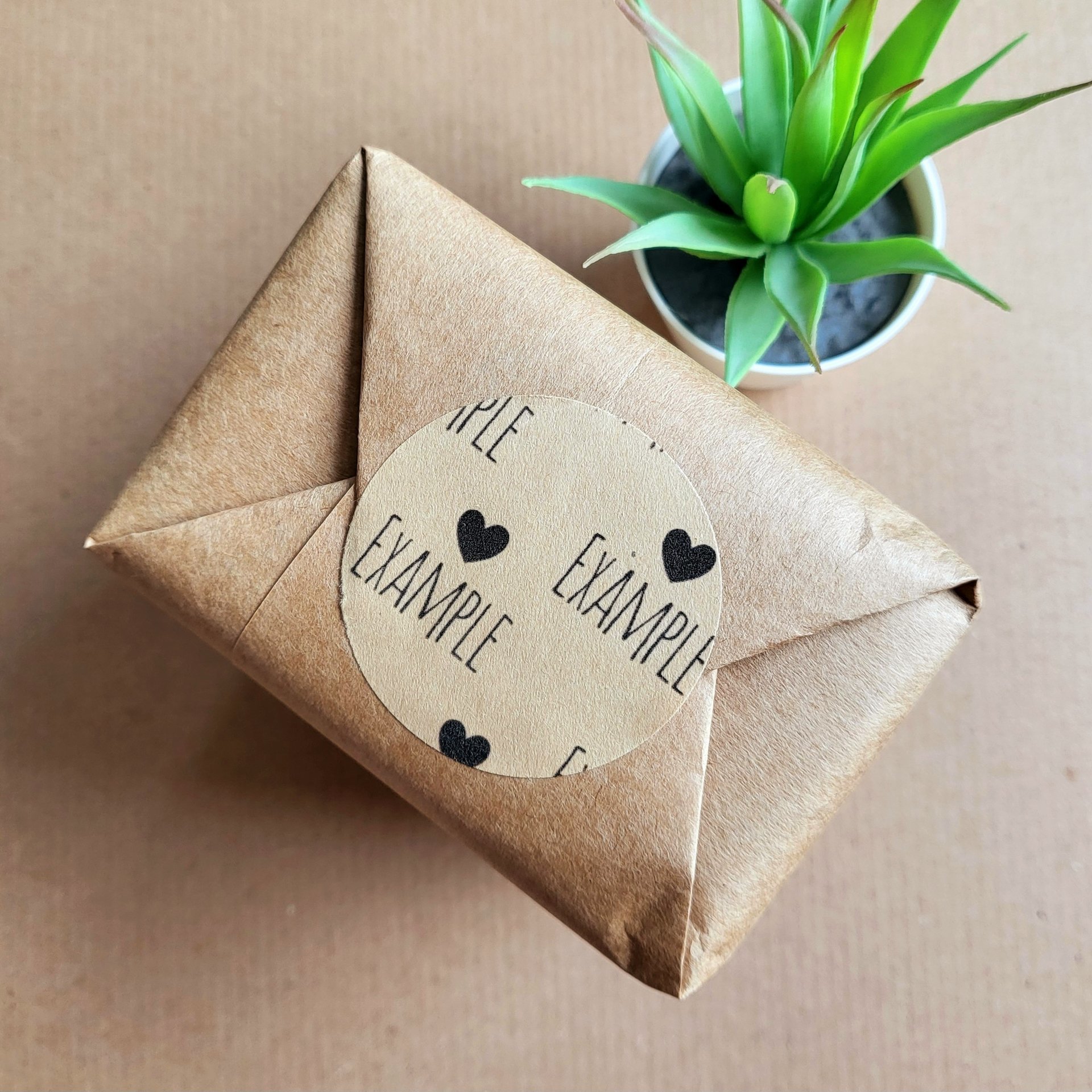 Flat Eric Gift Wrap Stickers
