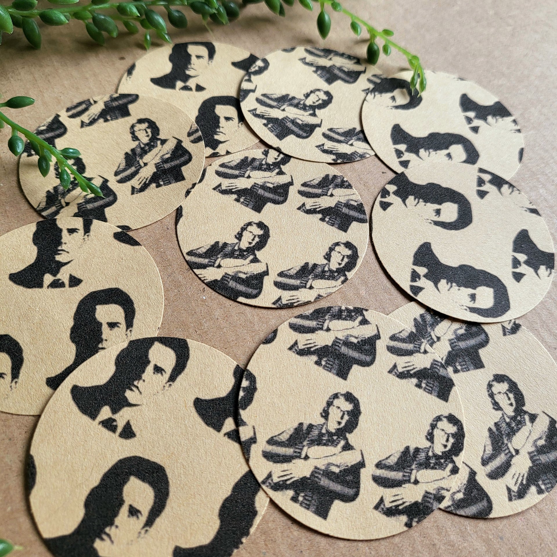 Twin Peaks Gift Wrap Stickers