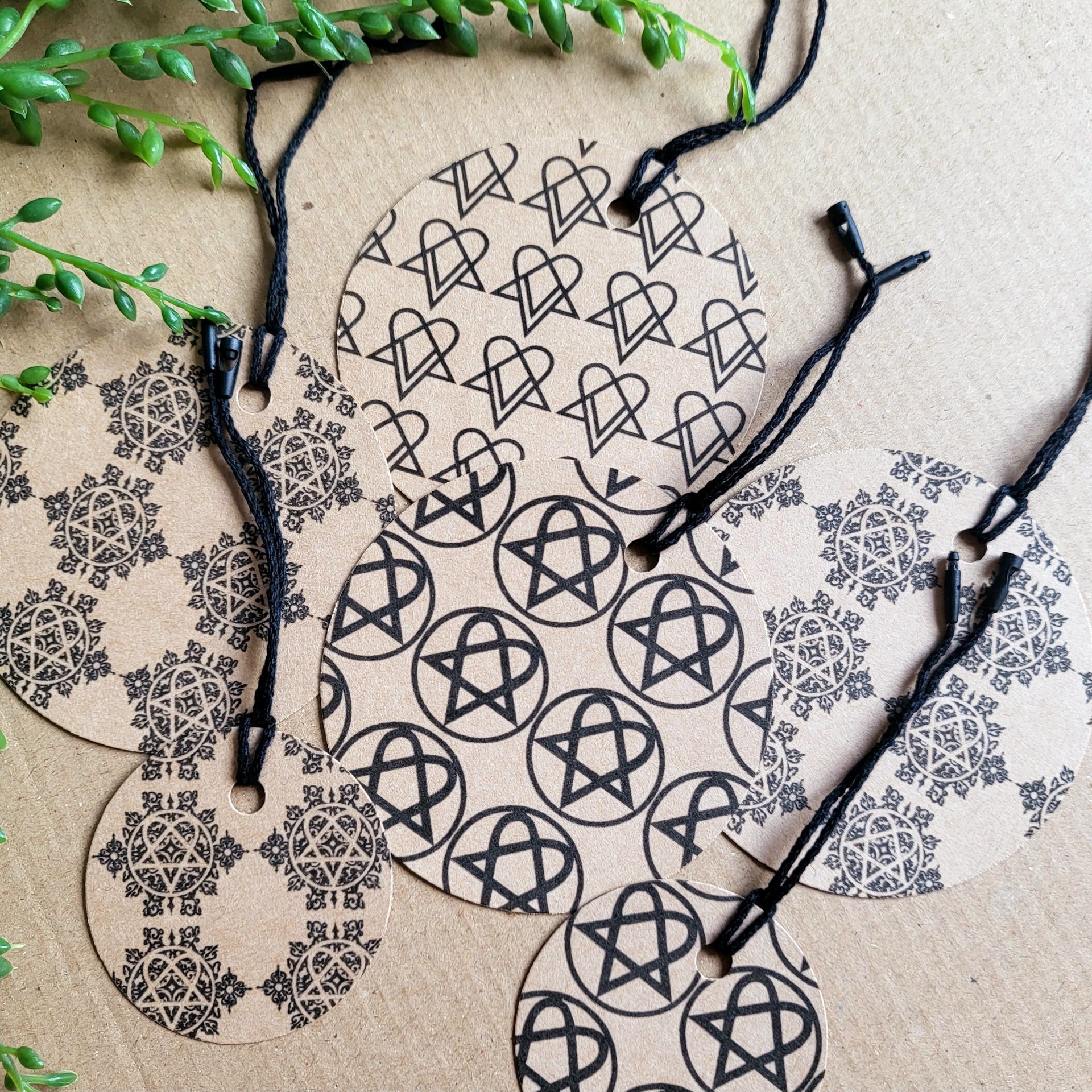 HIM Heartagram Gift Tags
