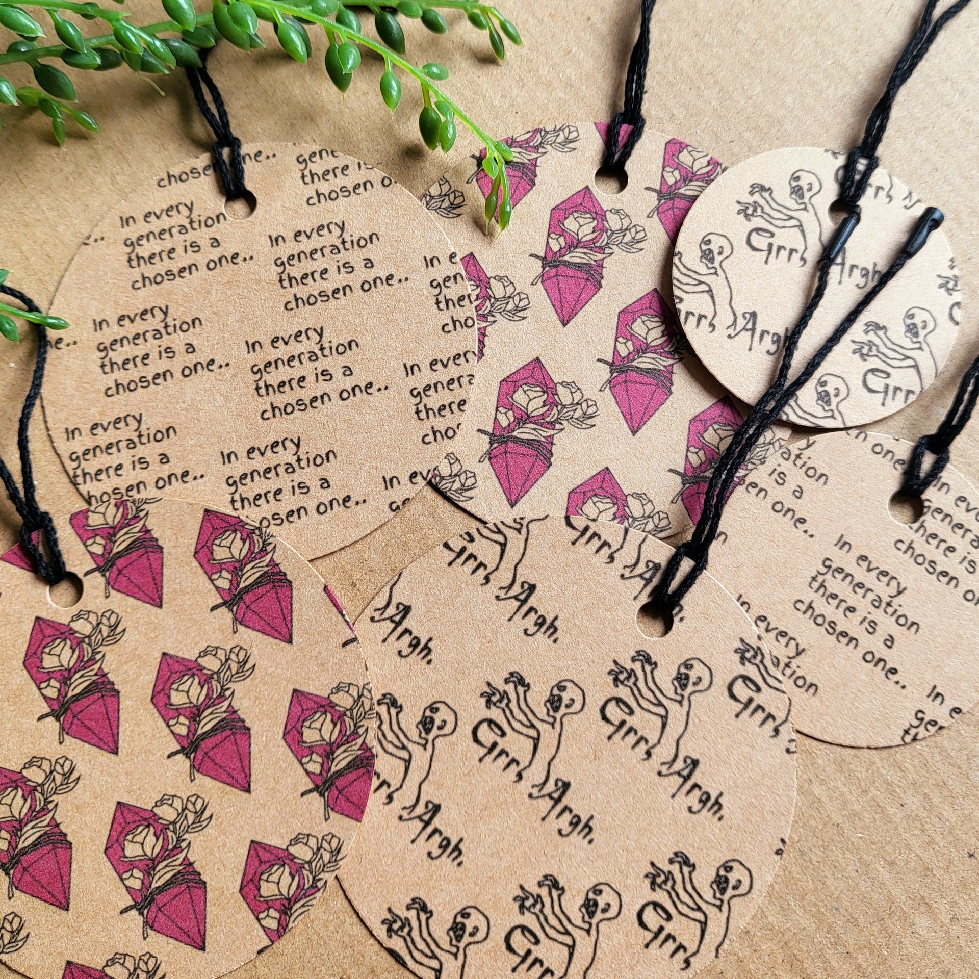 Buffy the Vampire Slayer Gift Tags