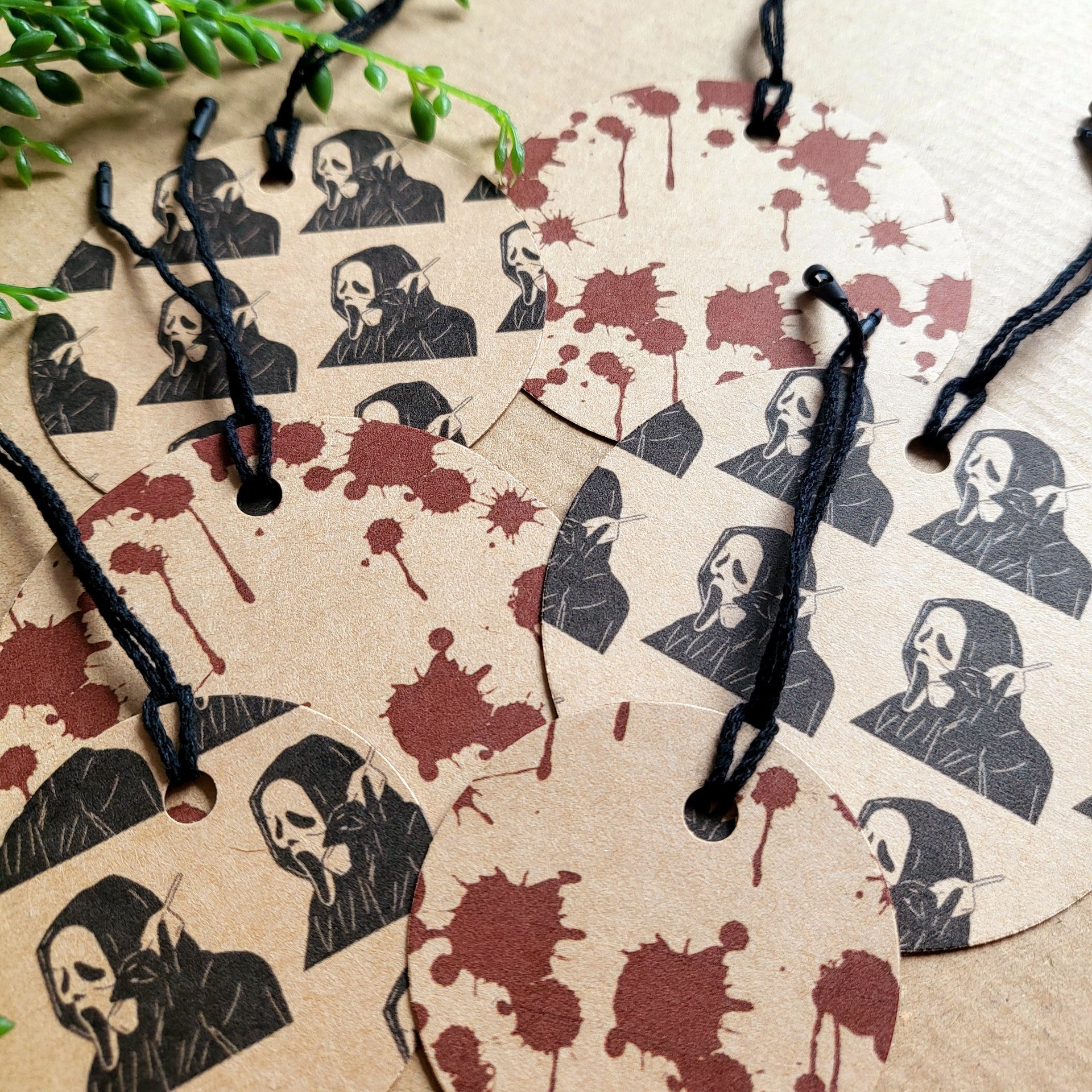 Scream Ghostface Gift Tags