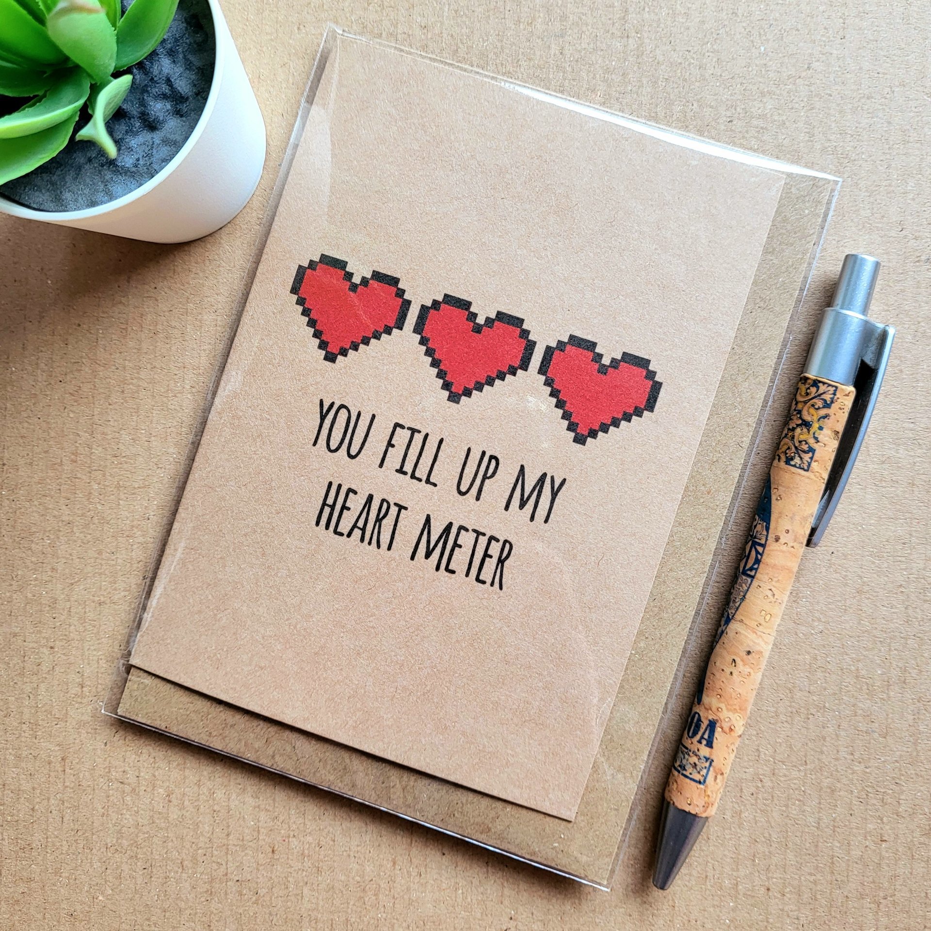 The Legend of Zelda Valentines Card 