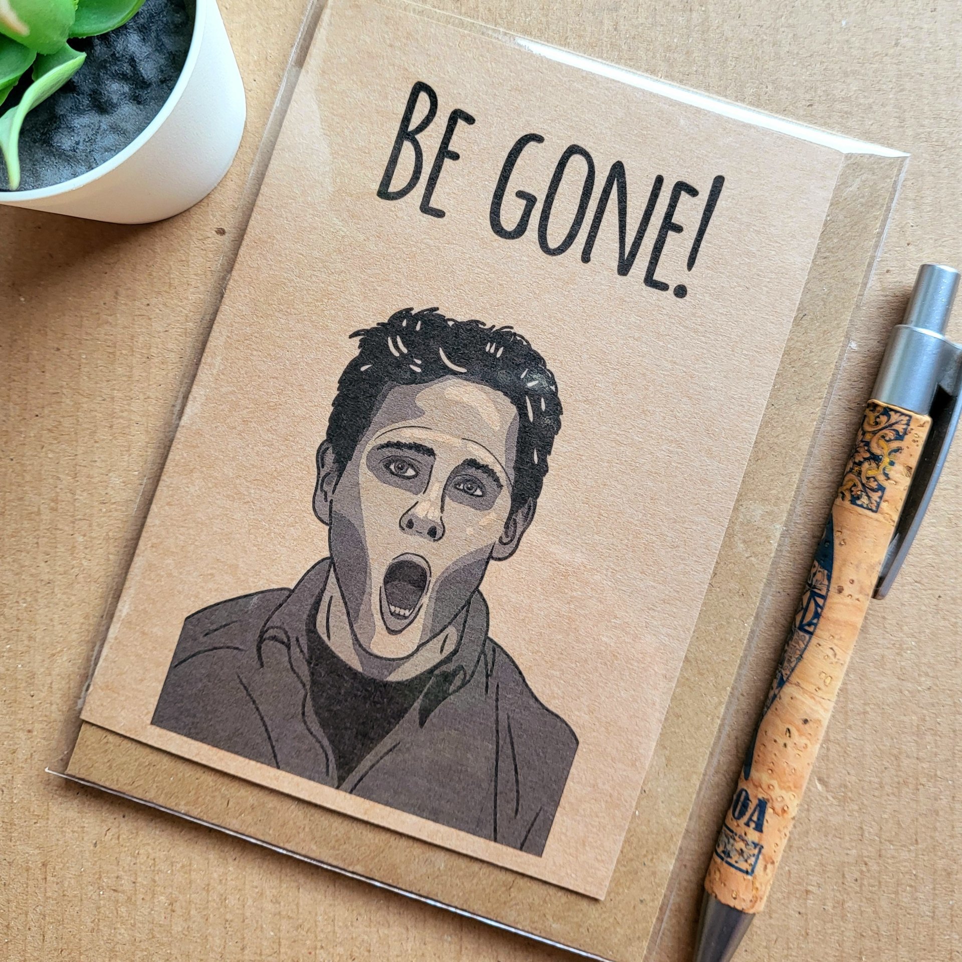 Funny Always Sunny Leaving Card