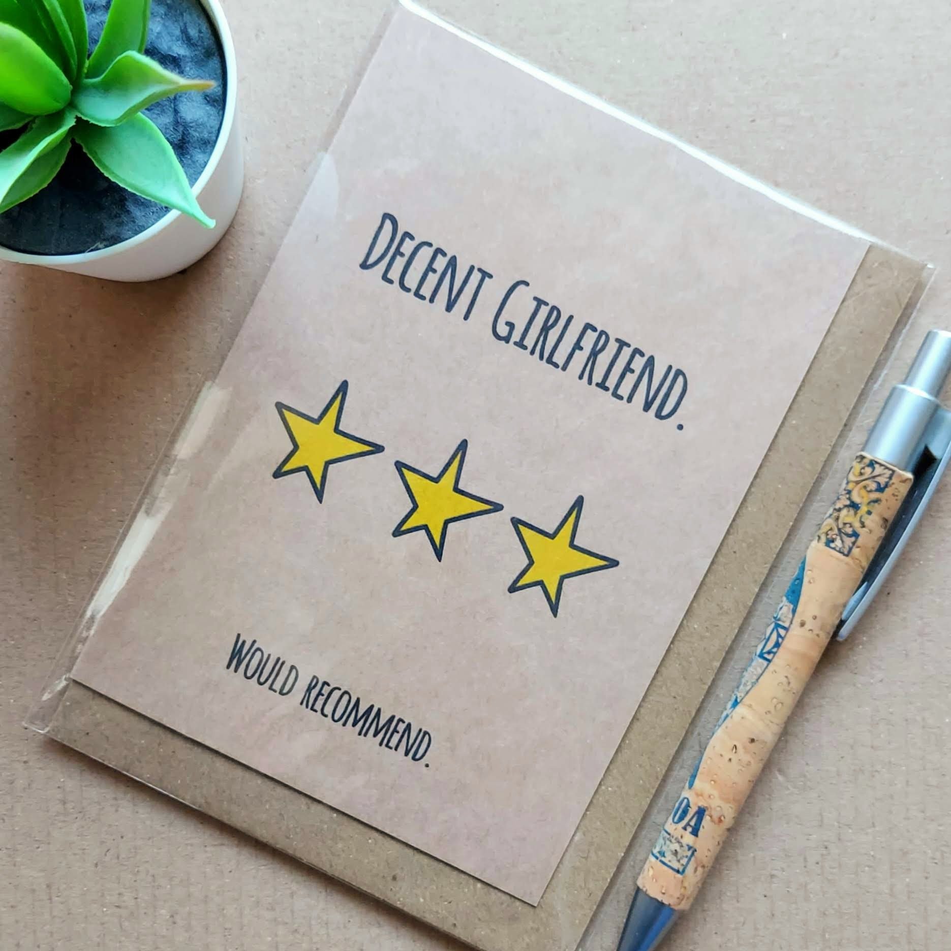 Funny Boyfriend Valentines Card 