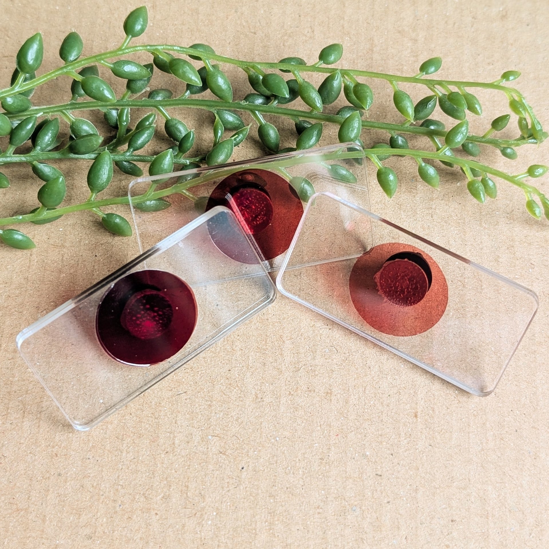 Dexter Blood Slide Pin Badge