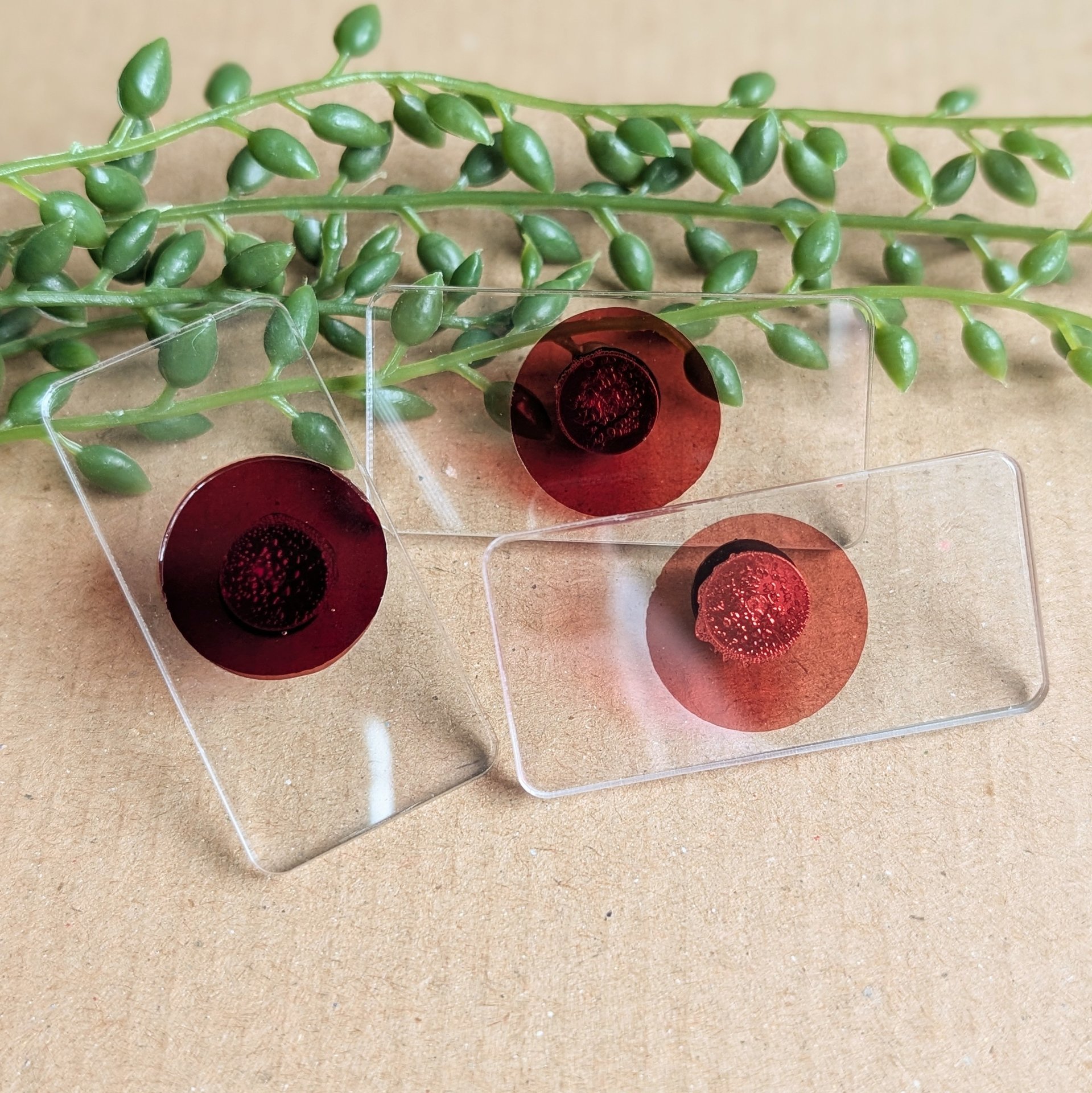 Dexter Blood Slide Pin Badge