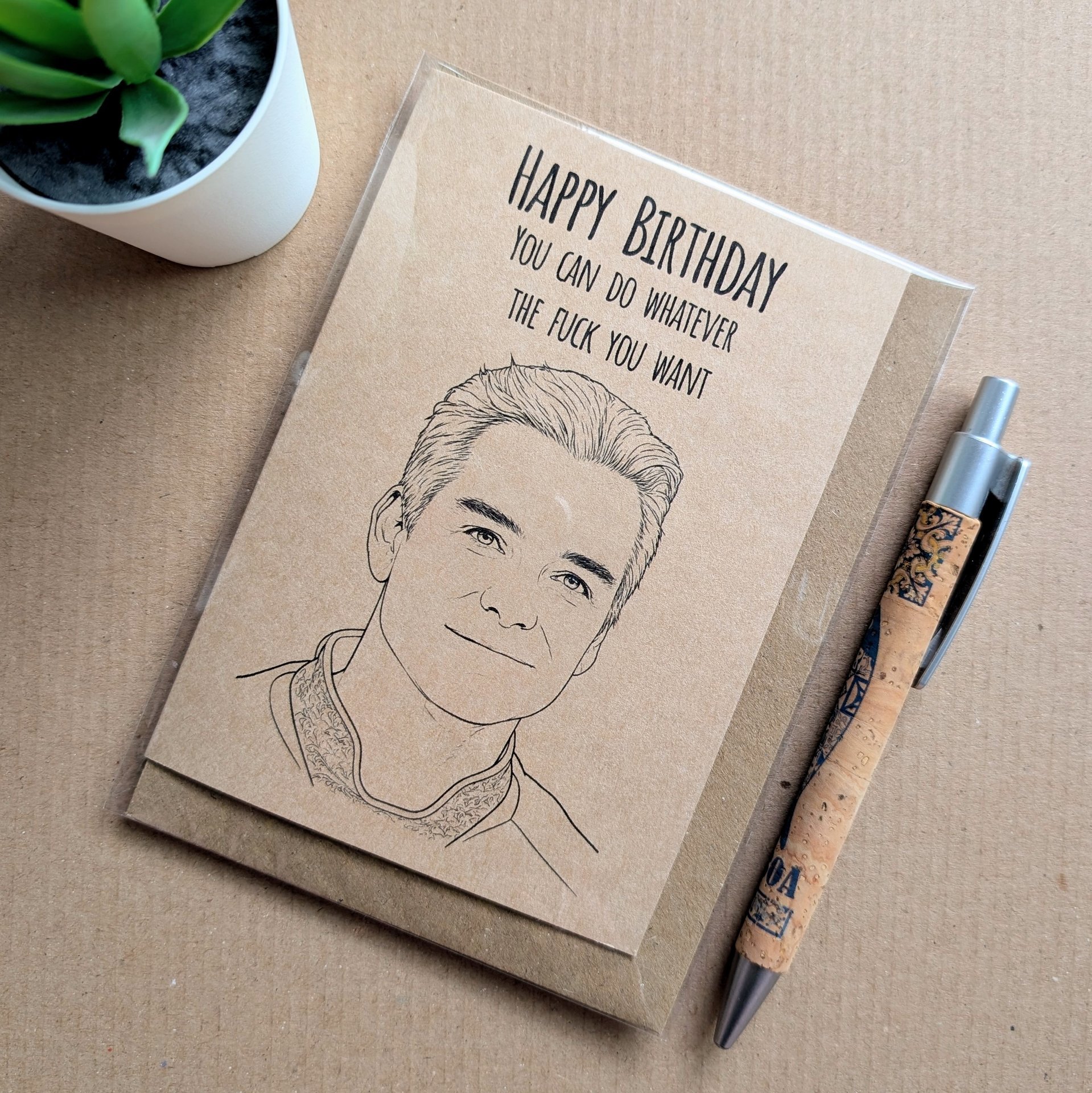 Funny The Boys Birthday Card - Homelander