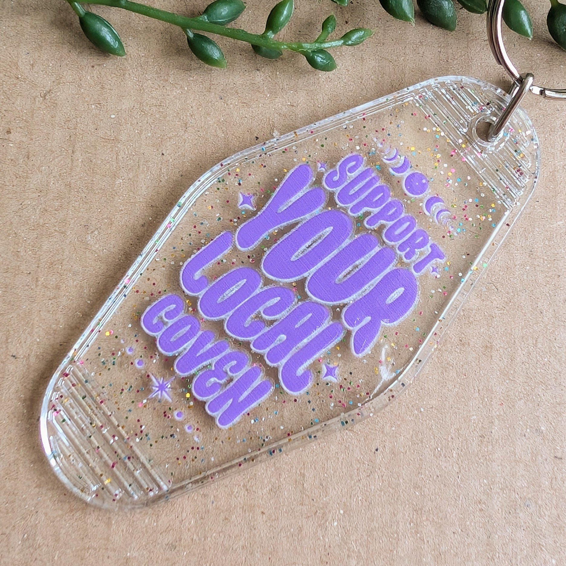 Support Your Local Coven Keyring