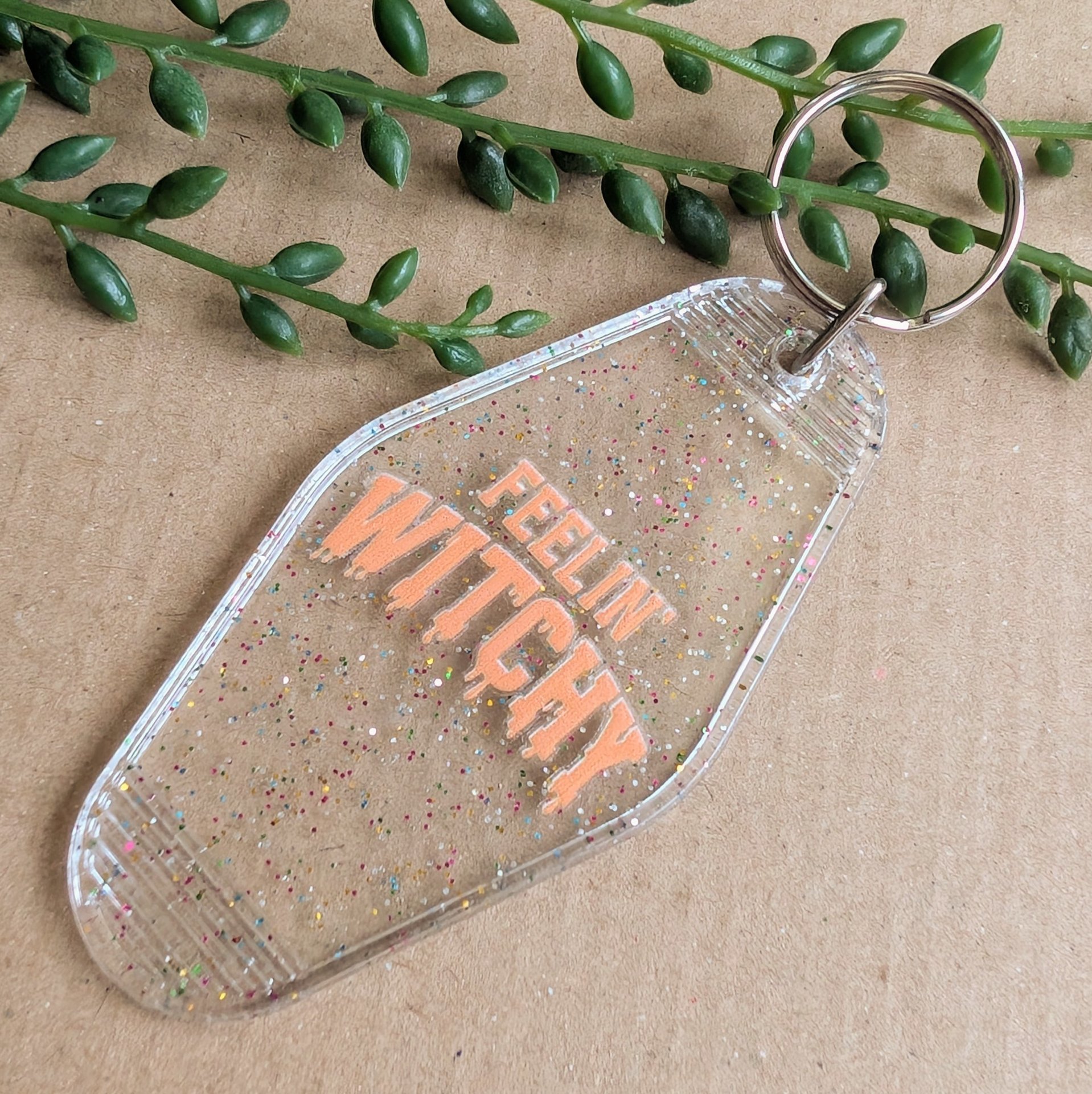 Feelin Witchy Keyring