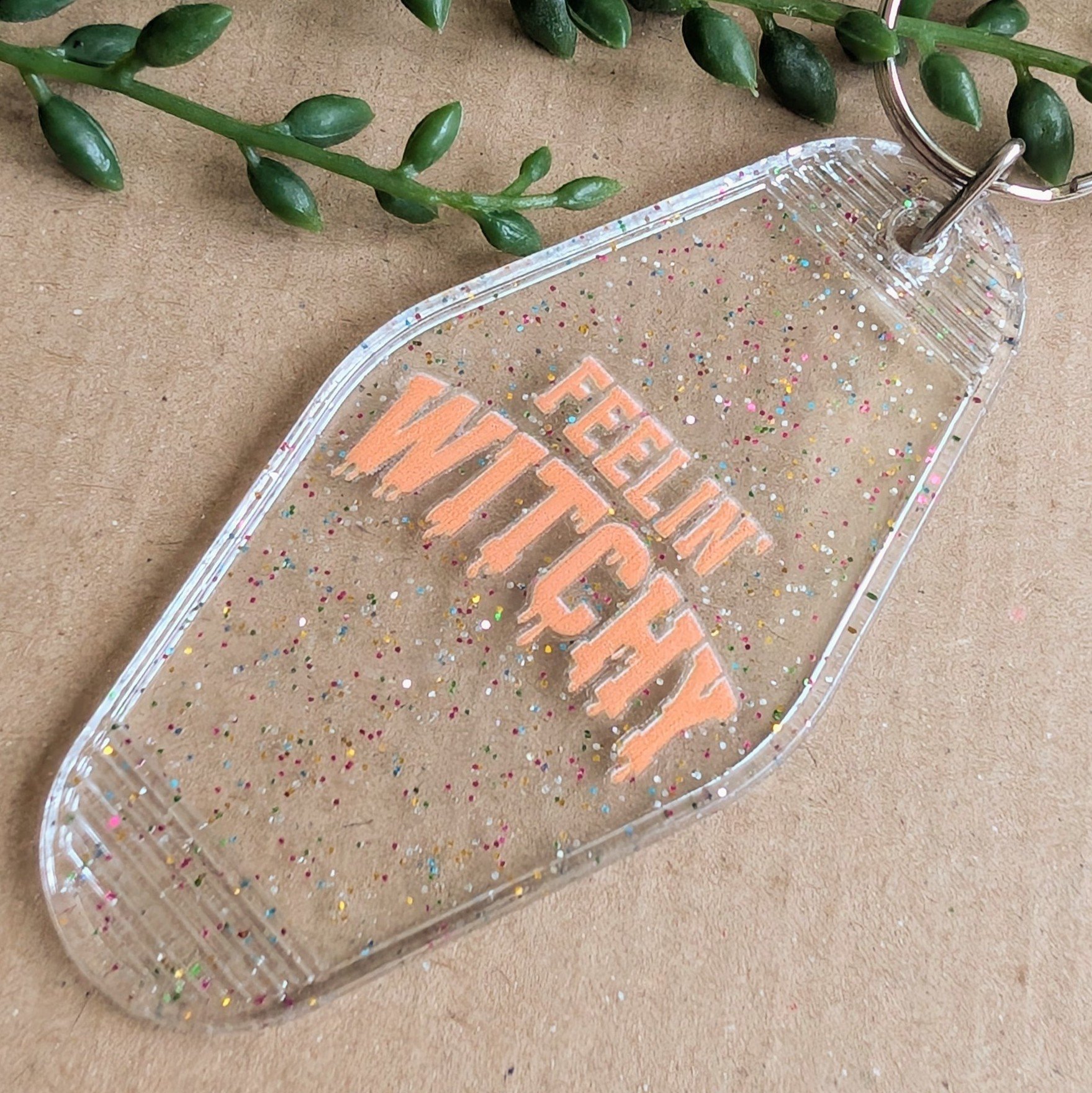 Feelin Witchy Keyring