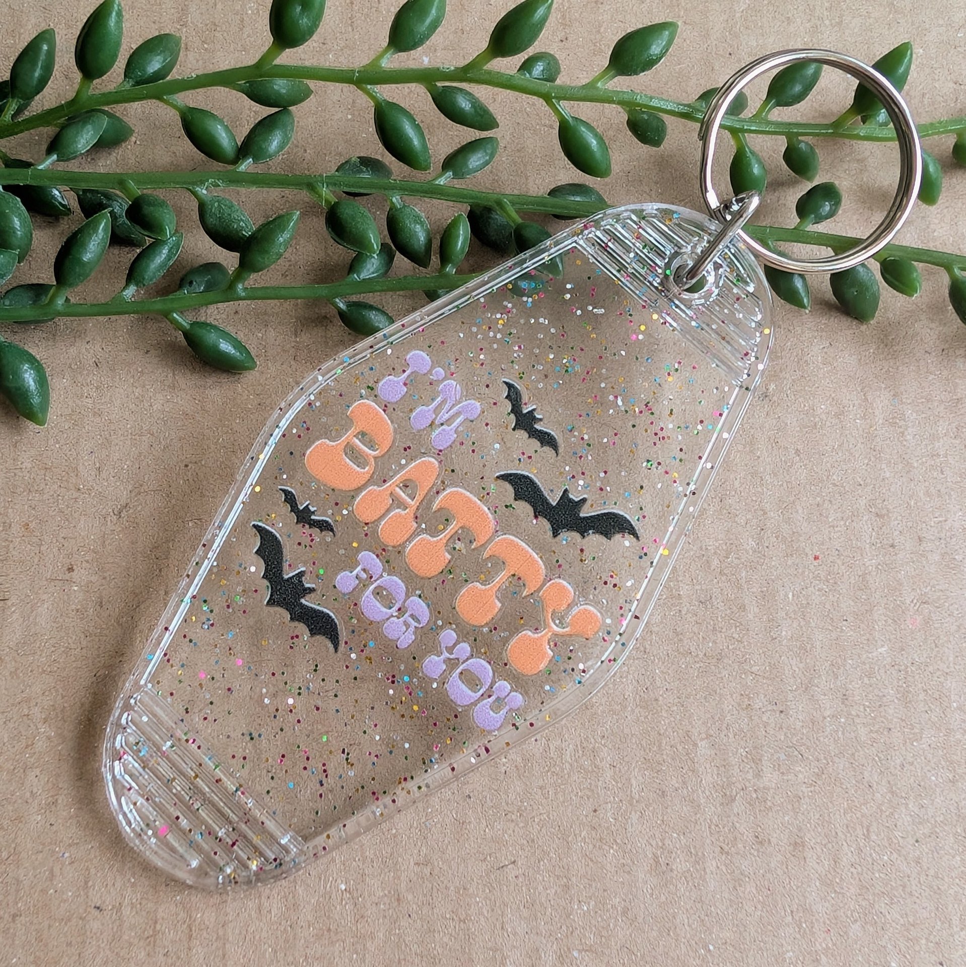 I'm Batty For You Keyring