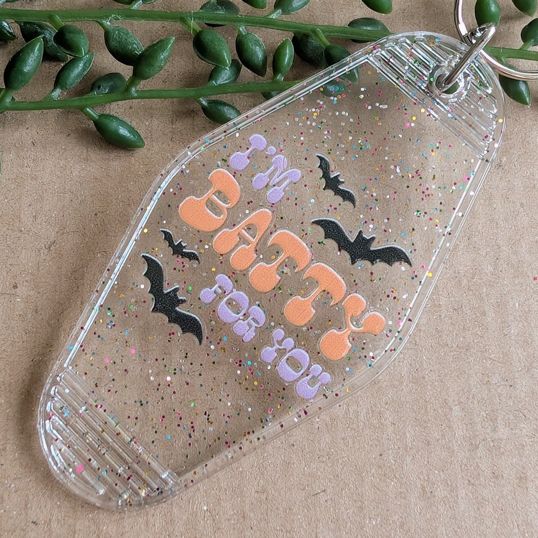 I'm Batty For You Keyring