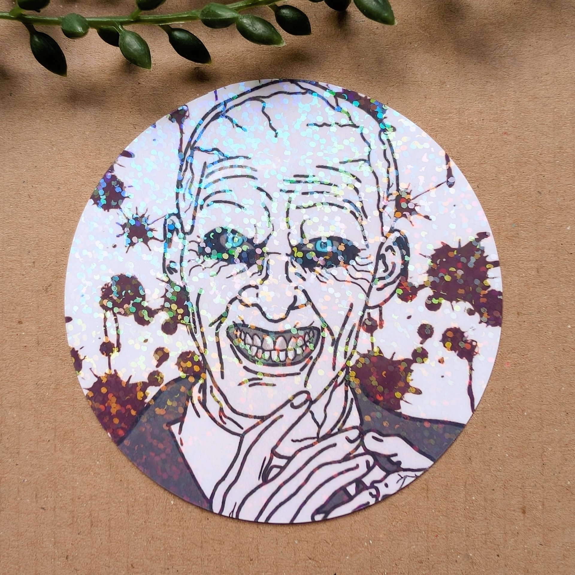 Buffy Gentlemen Holographic Vinyl Sticker