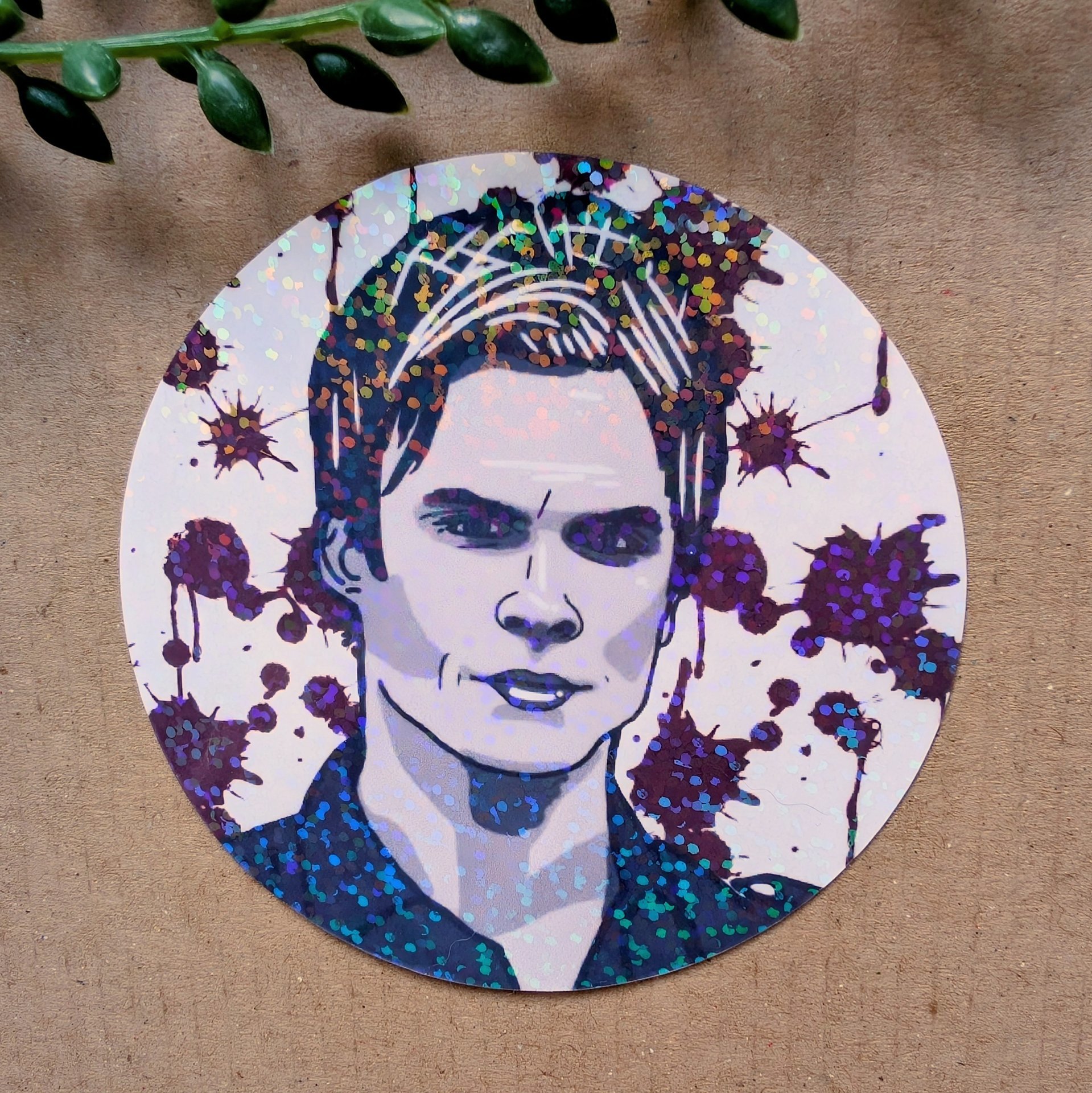 The Vampire Diaries Holographic Vinyl Sticker