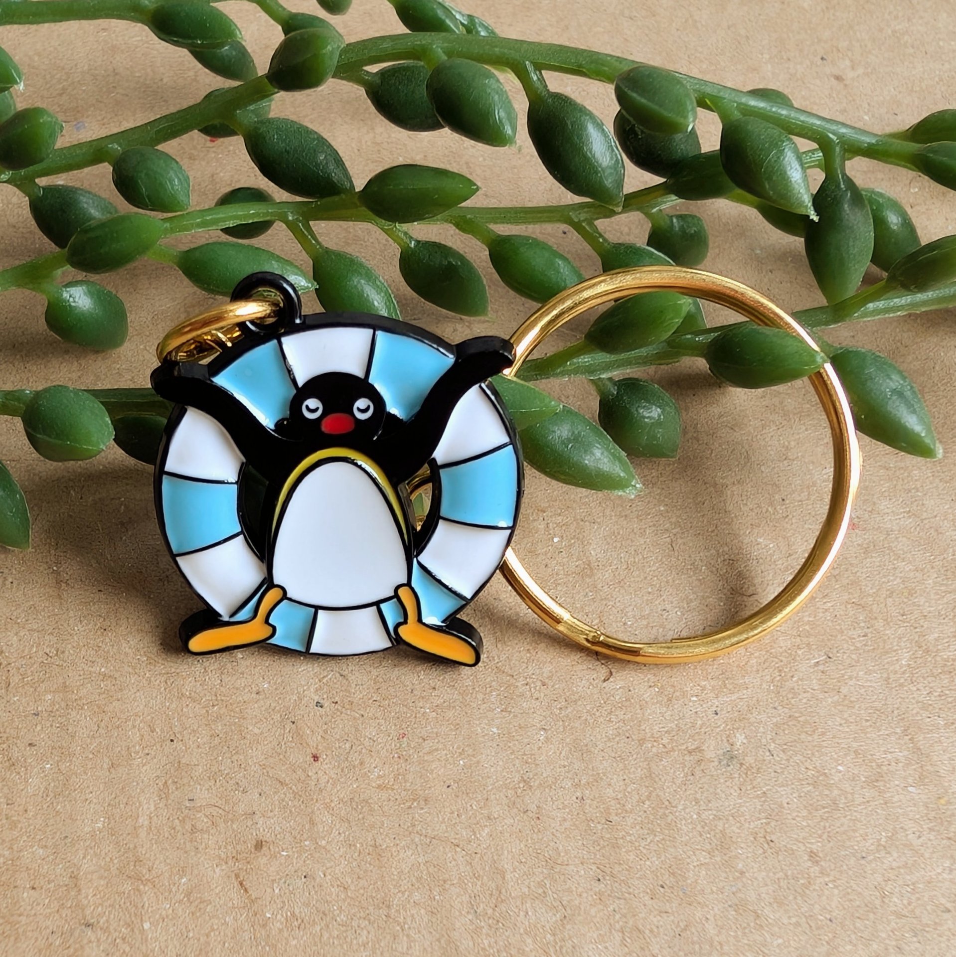 Pingu Keyring