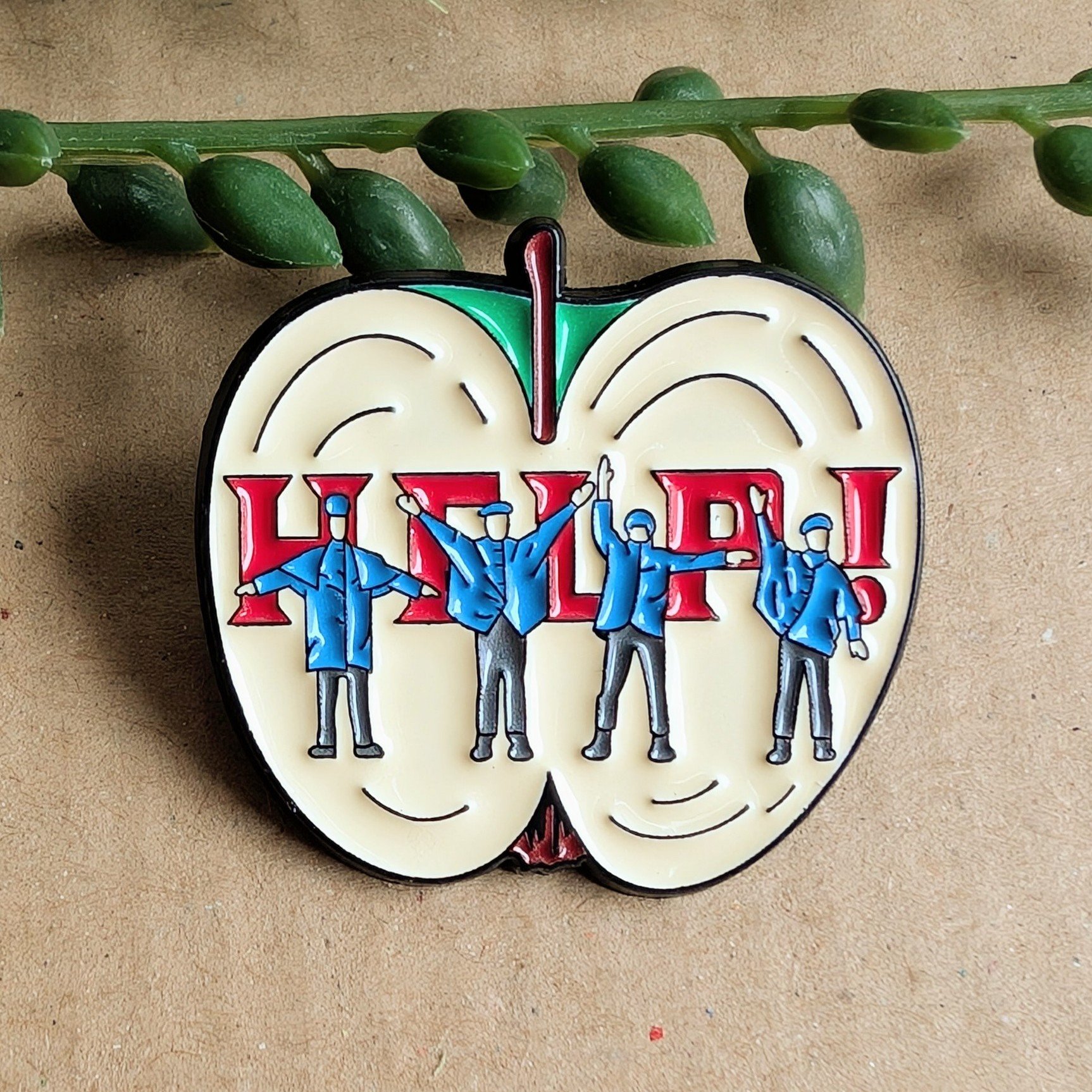 The Beatles Enamel Pin Badge - Help Album