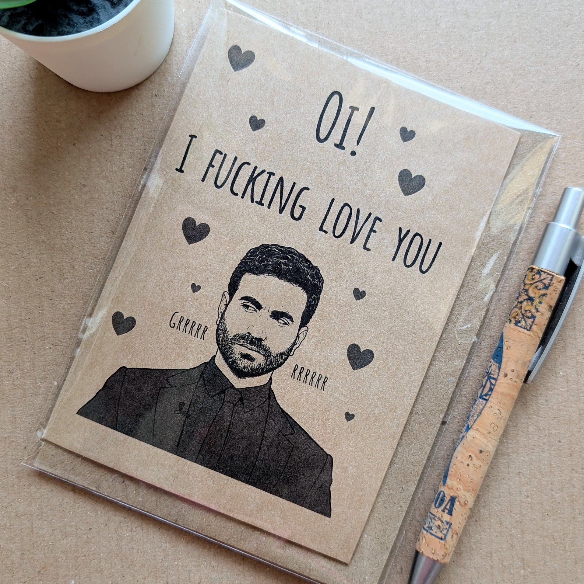 Funny Roy Kent Valentines Card
