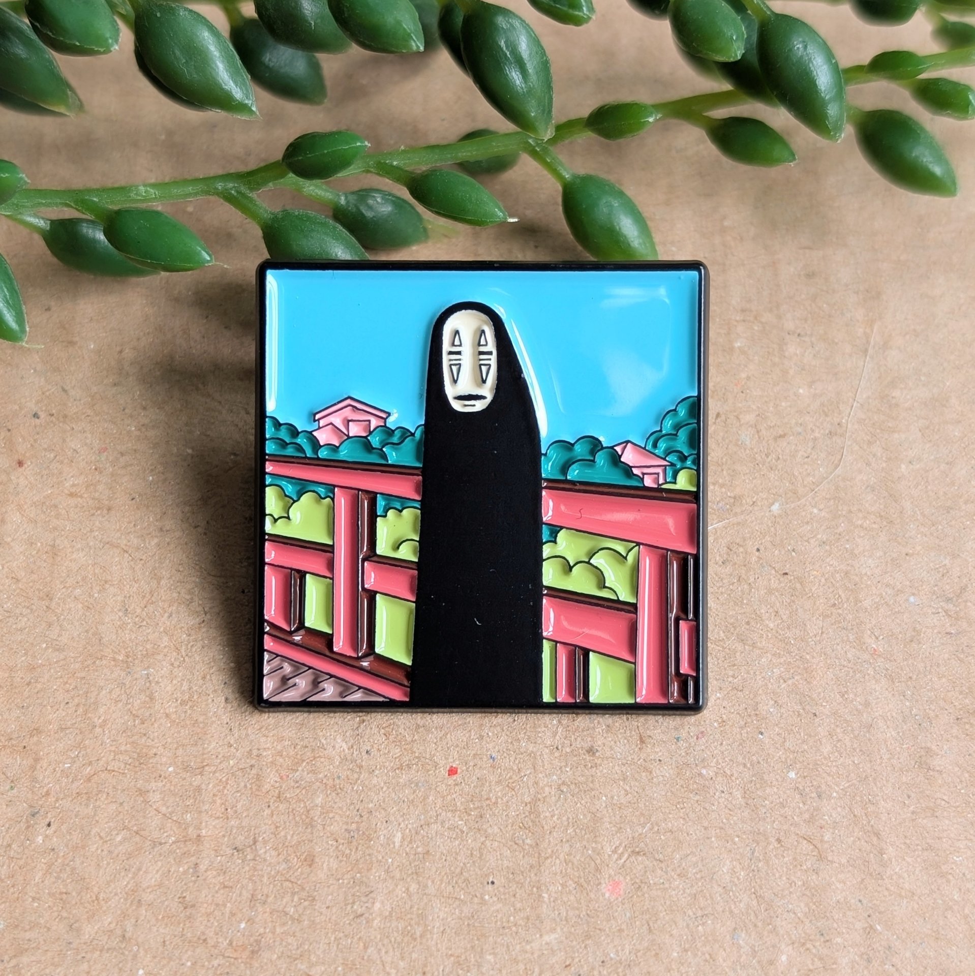 Spirited Away Enamel Pin Badge - No Face