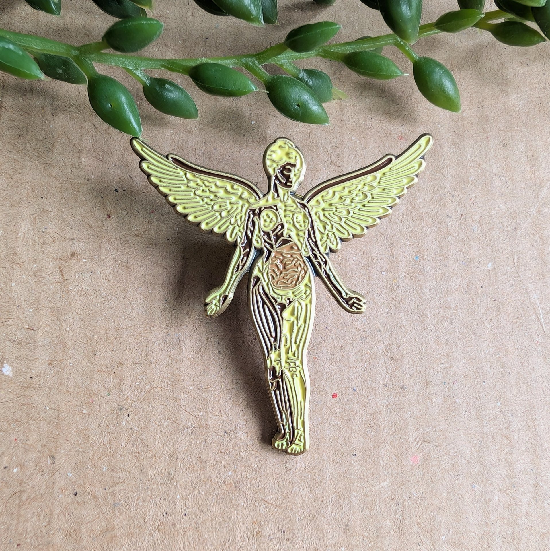 Nirvana in Utero Enamel Pin badge