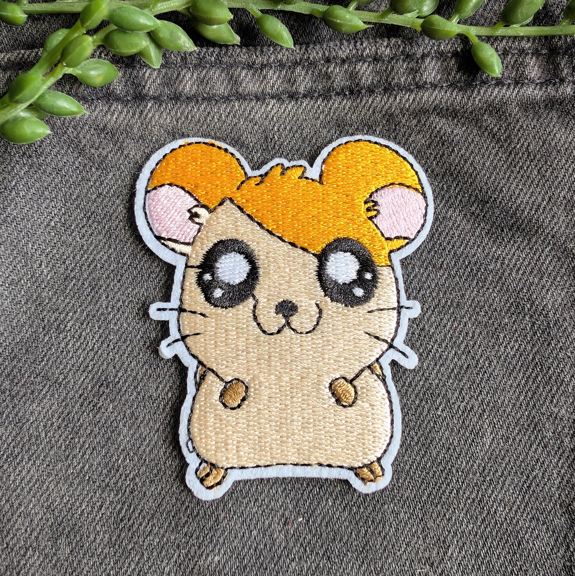 Hamtaro Iron-on Patch