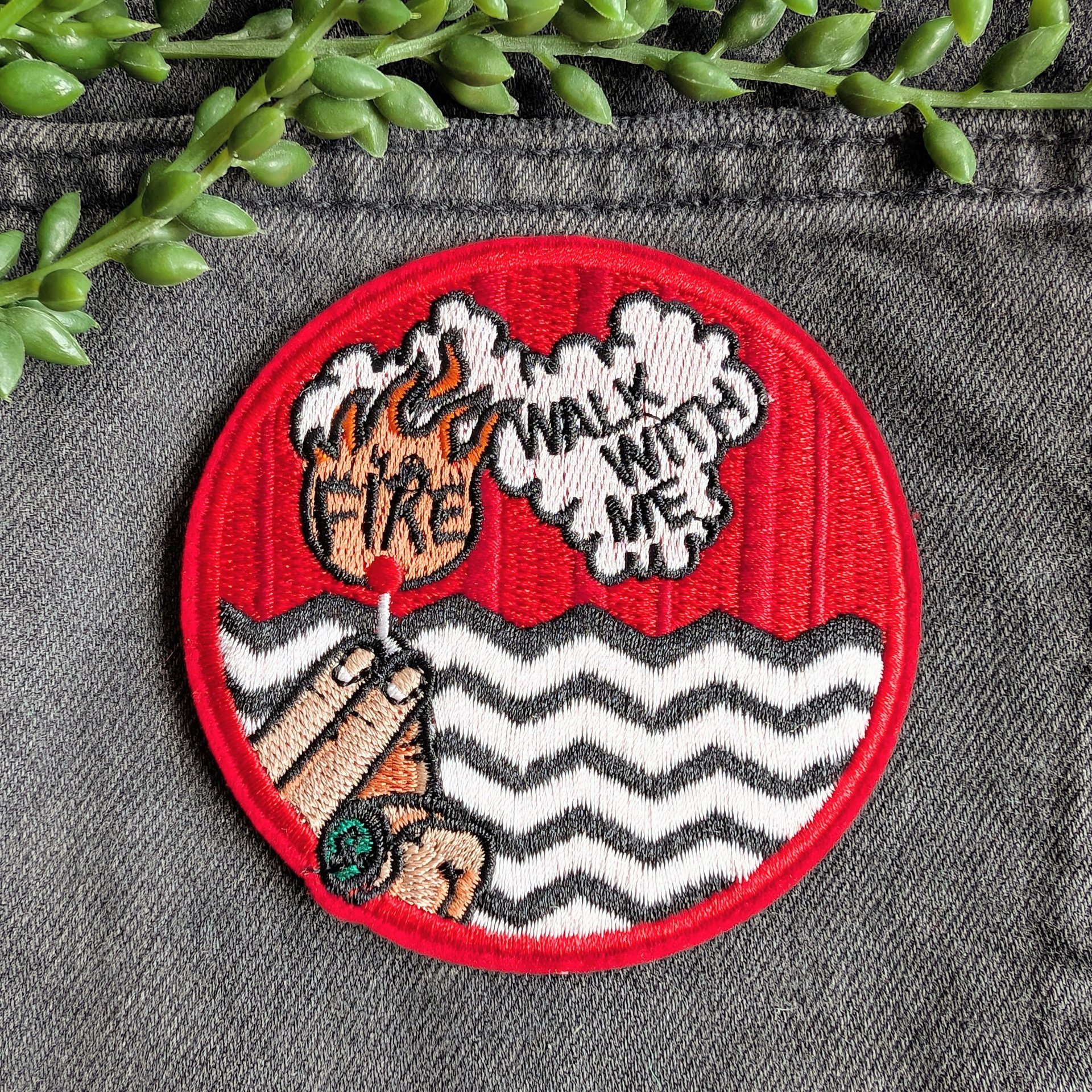 Twin Peaks Iron-on Patch