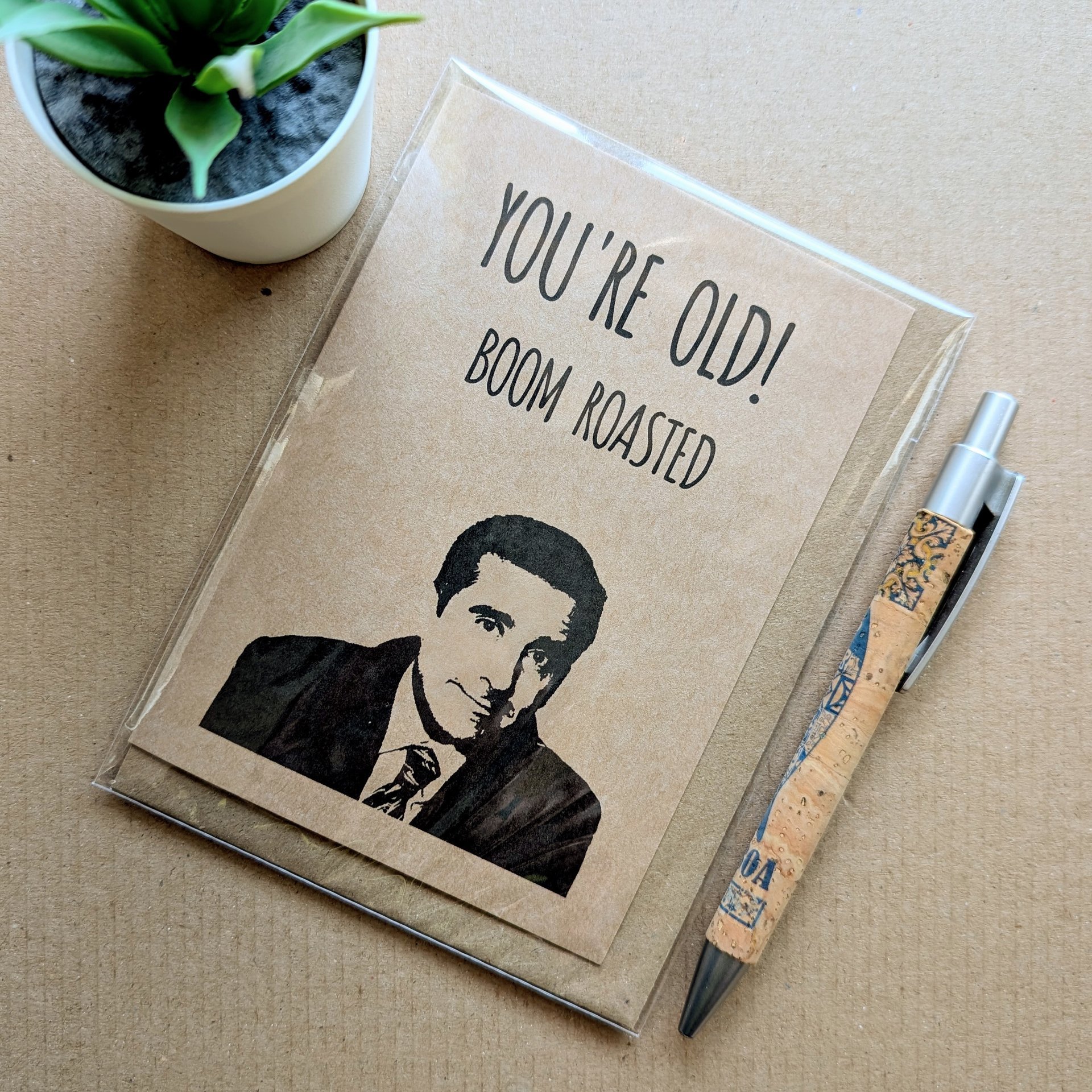 Funny The office Birthday Card - Boom Roasted!
