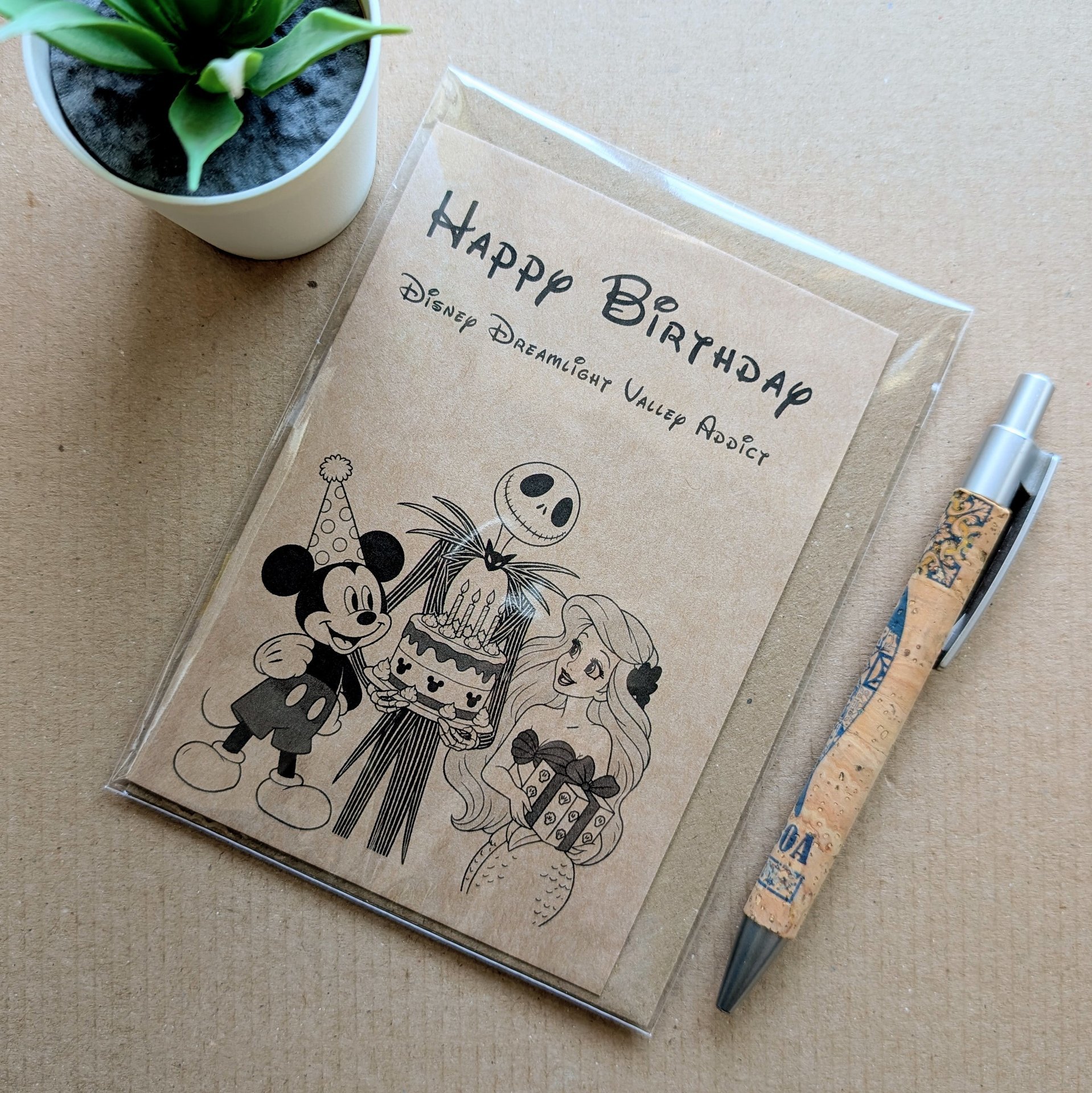 Disney Dreamlight Valley Birthday Card