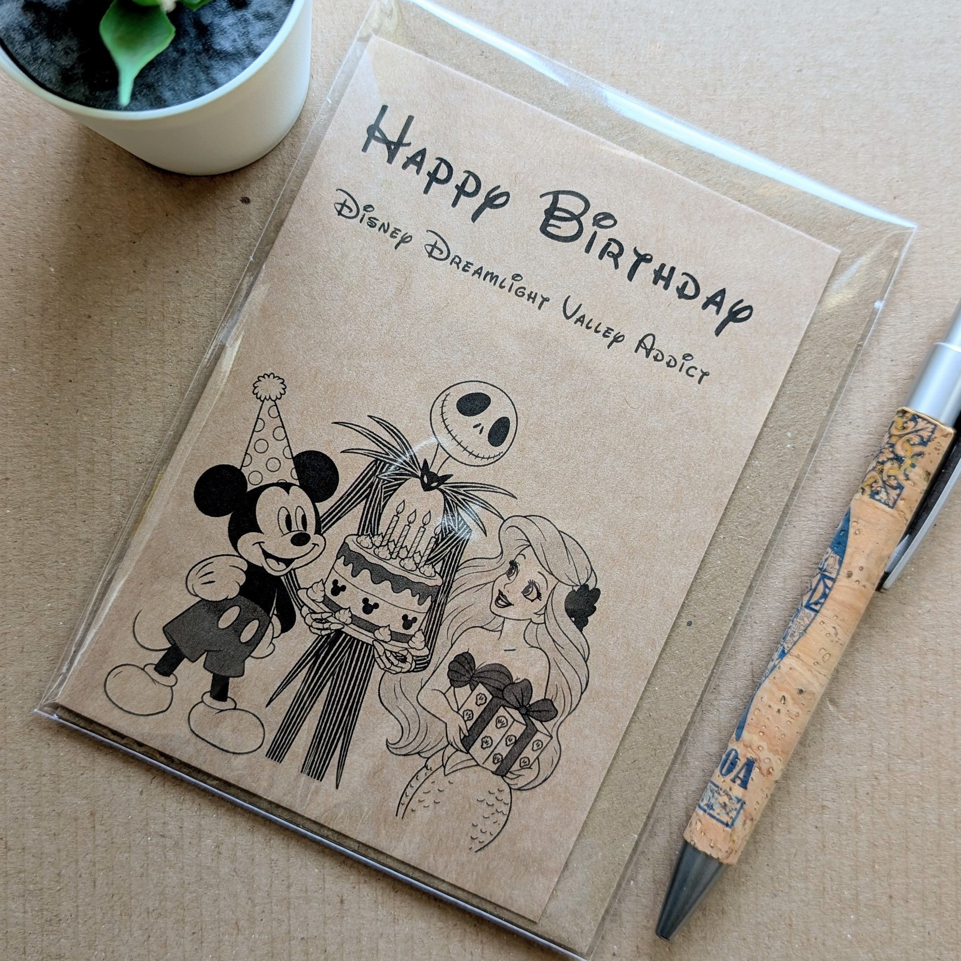 Disney Dreamlight Valley Birthday Card