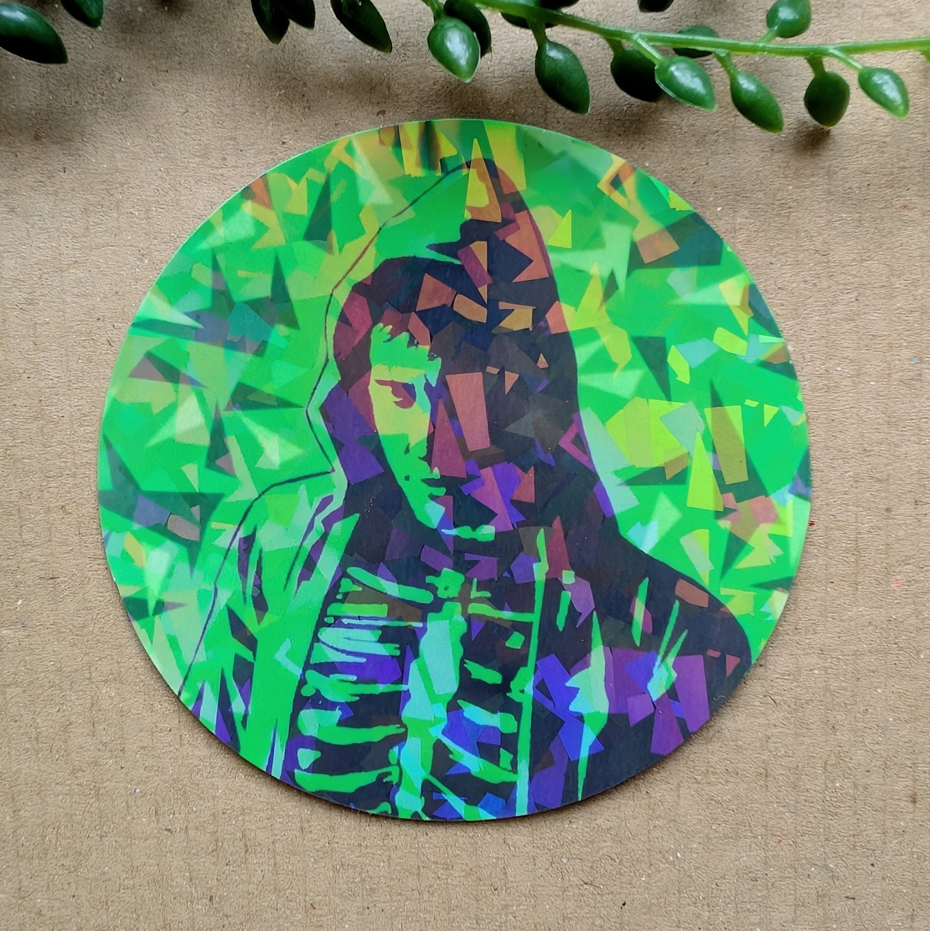 Donnie Darko Sticker - Holographic Vinyl Sticker