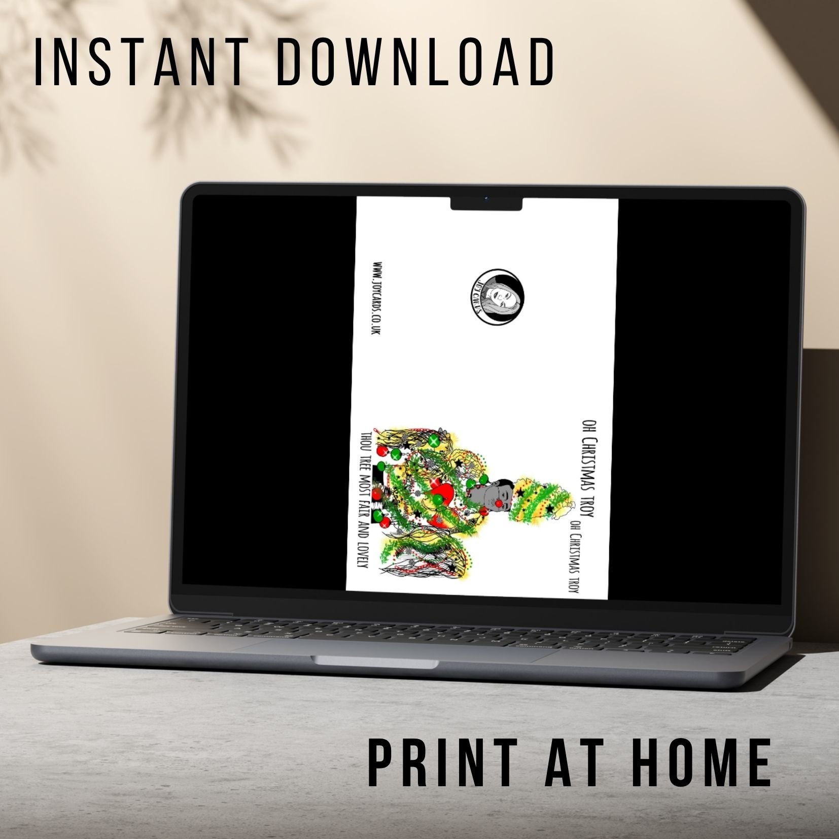 Funny Community Christmas Card - Printable Instant Download