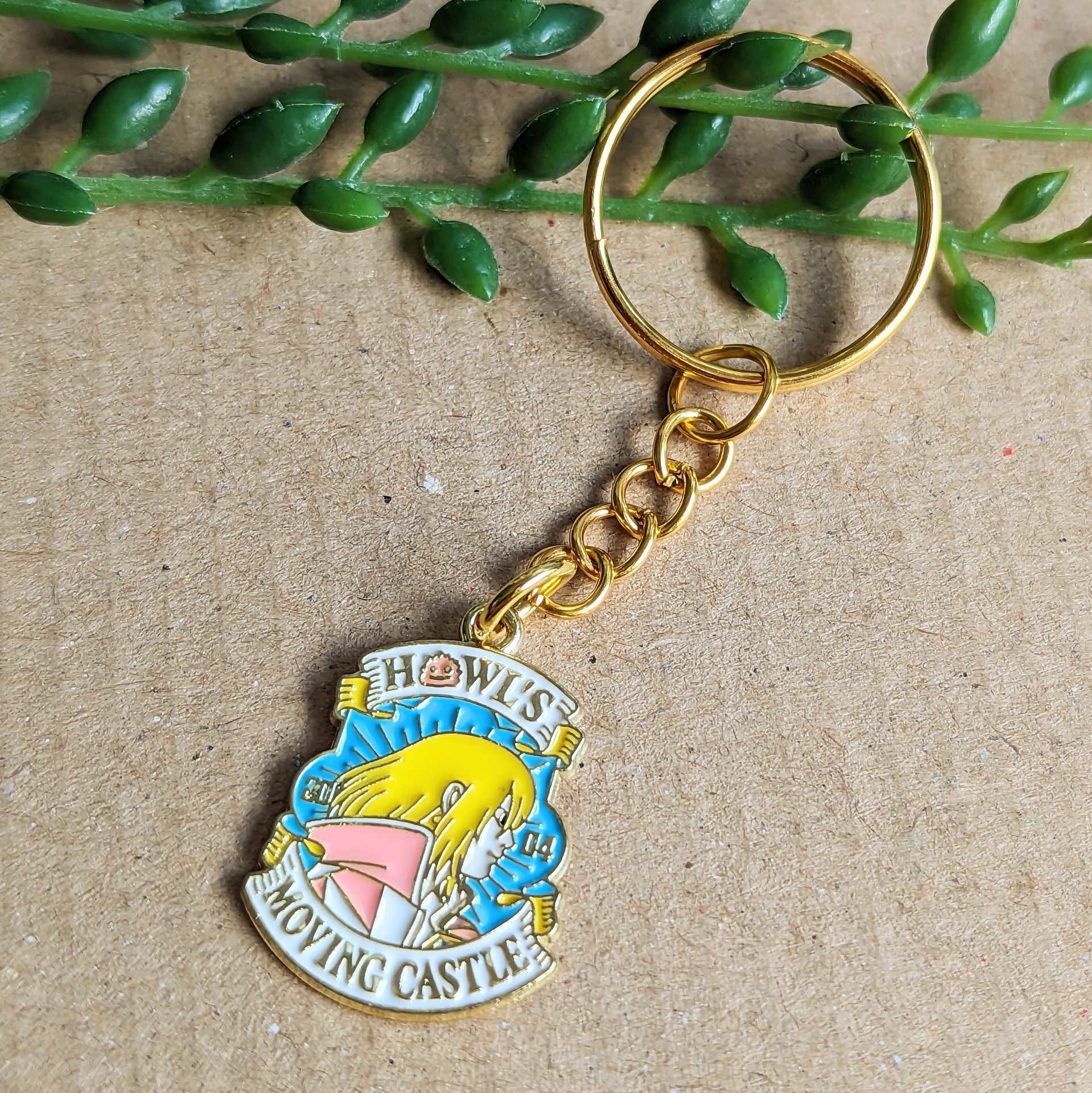 Howl's Moving Castle Keyring