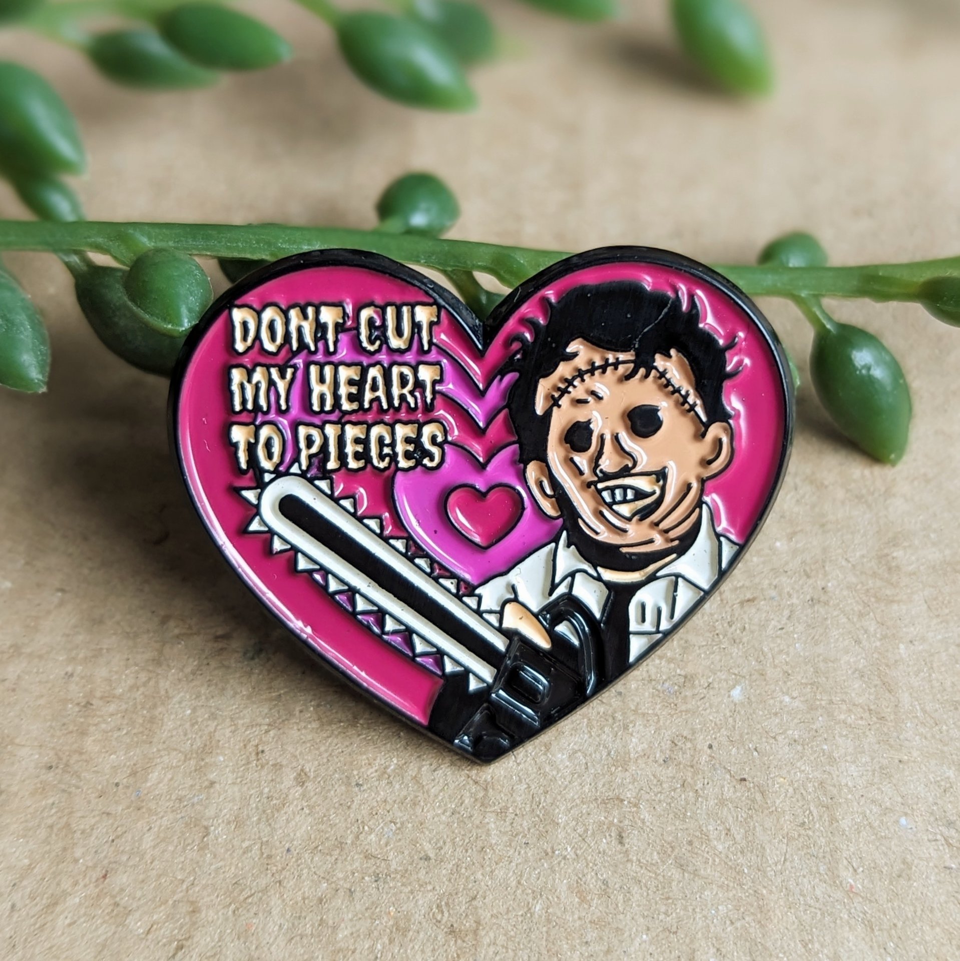 Texas Chainsaw Massacre Enamel Pin badge