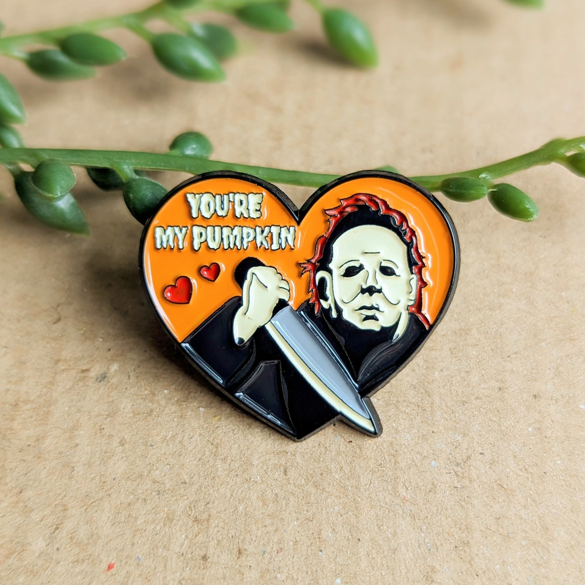 Halloween Horror Movie Enamel Pin badge