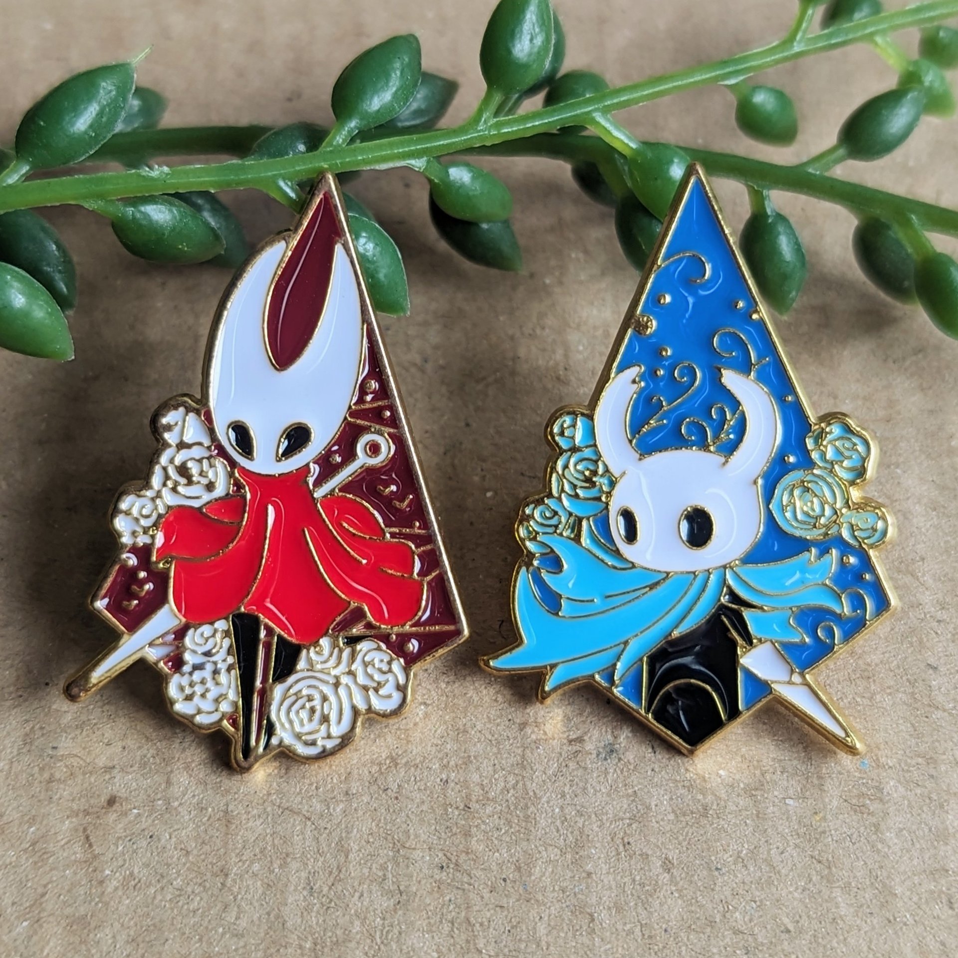 Hollow Knight Enamel Pin Badge Set