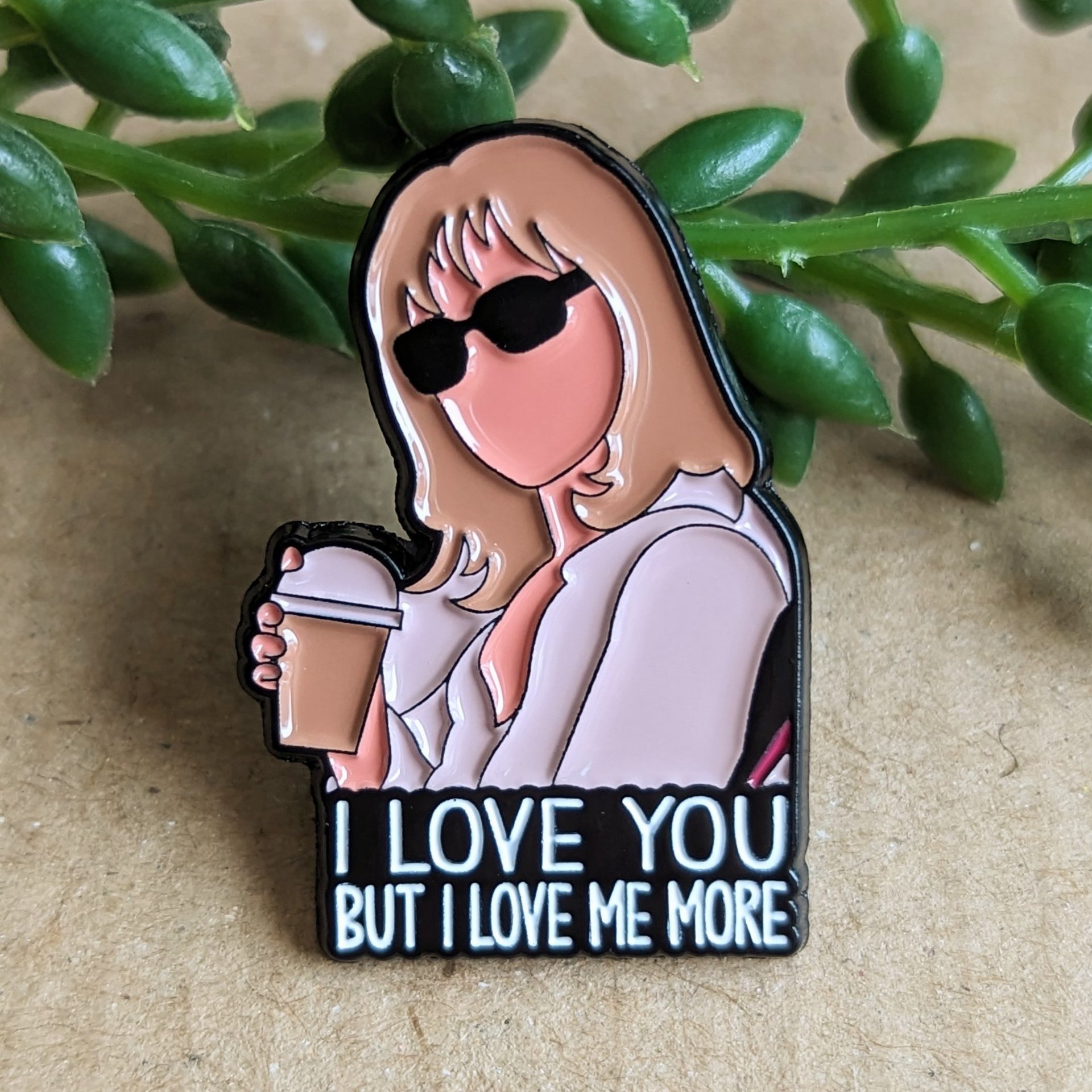 Sex and the City Samantha Enamel Pin Badge