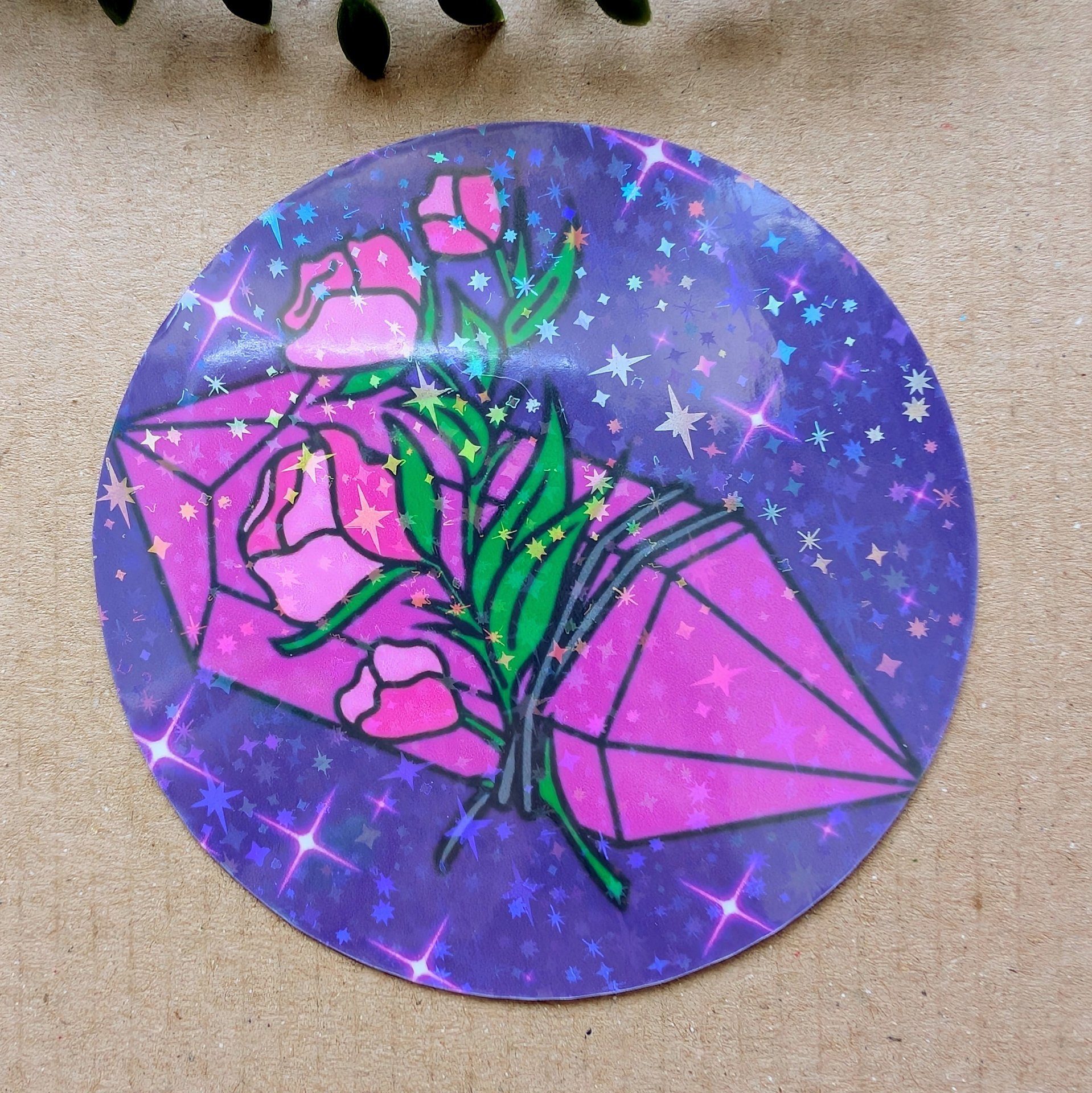 Buffy Holographic Vinyl Sticker