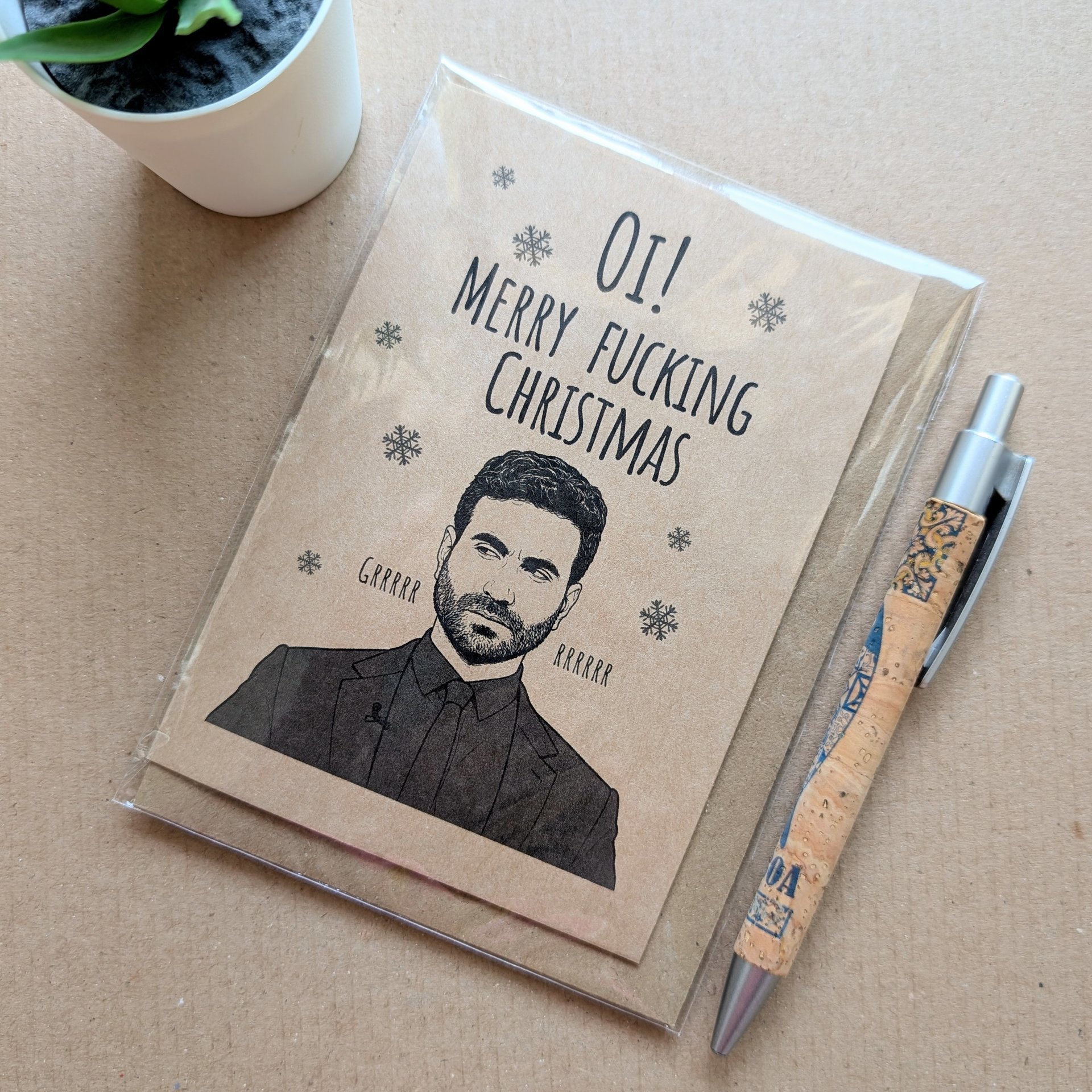 Funny Roy Kent Christmas Card