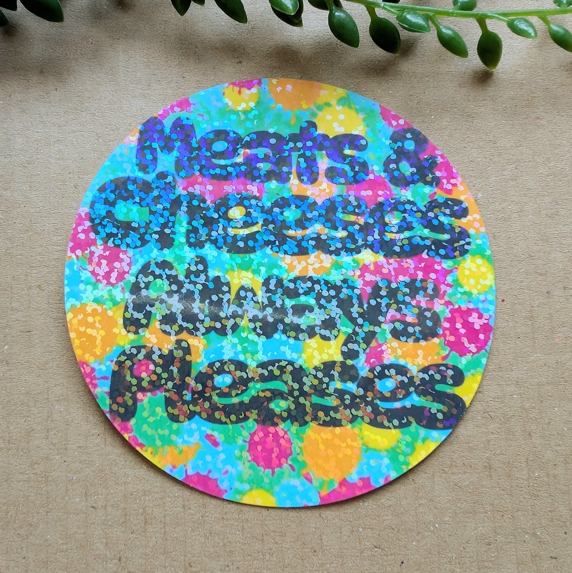 Bob Mortimer Sticker - Holographic Vinyl Sticker
