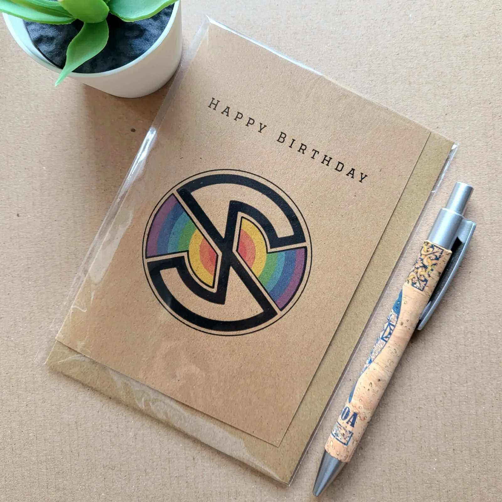 Captain Scarlet Birthday Card