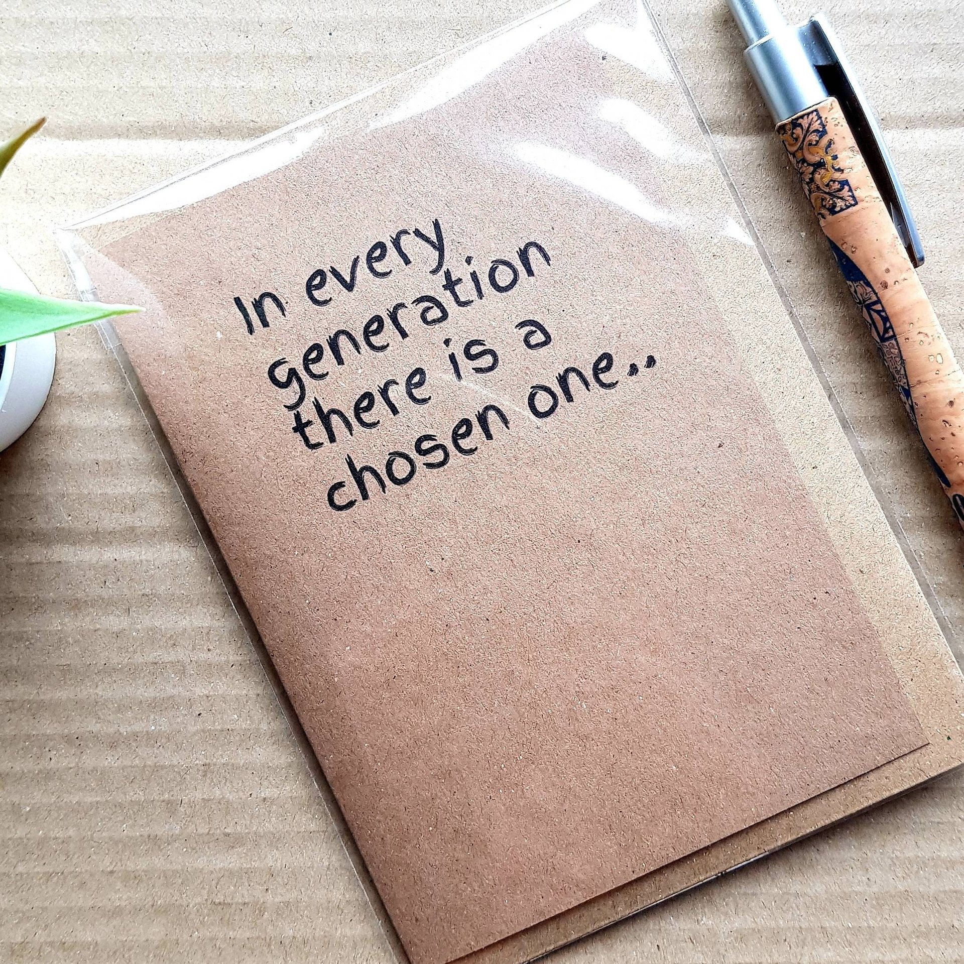 Buffy Birthday Card - In every generation there is a chosen one